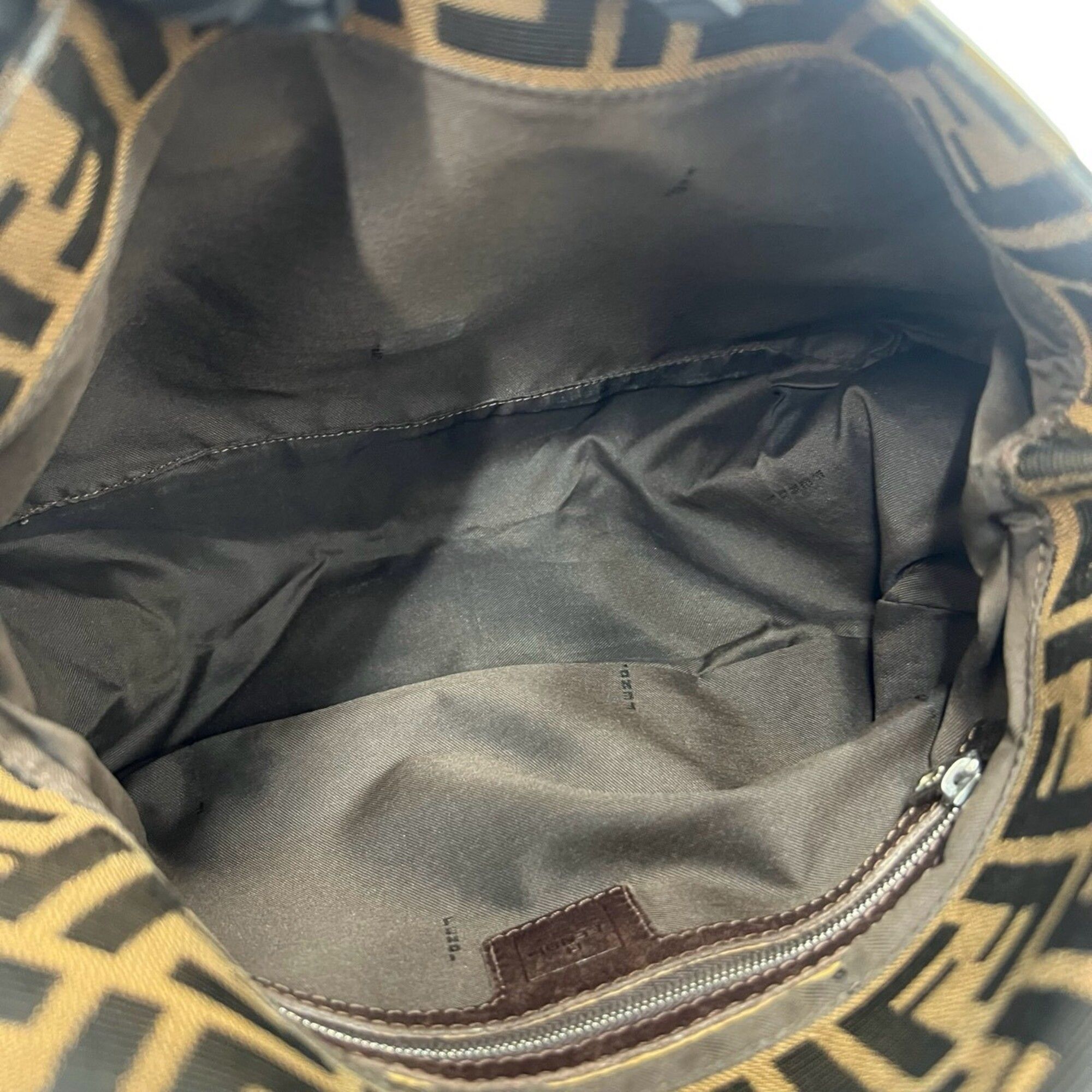 Canvas Leather Shoulder Bag (Pre-Owned) - Fendi - Modalova