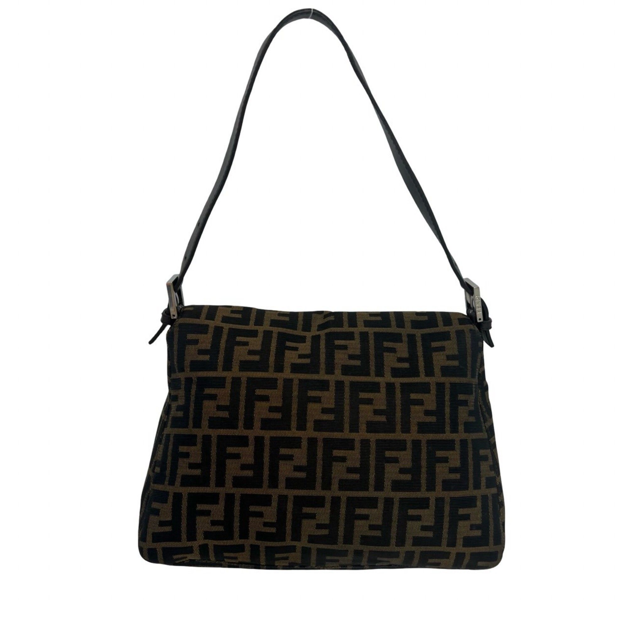 Canvas Leather Shoulder Bag (Pre-Owned) - Fendi - Modalova