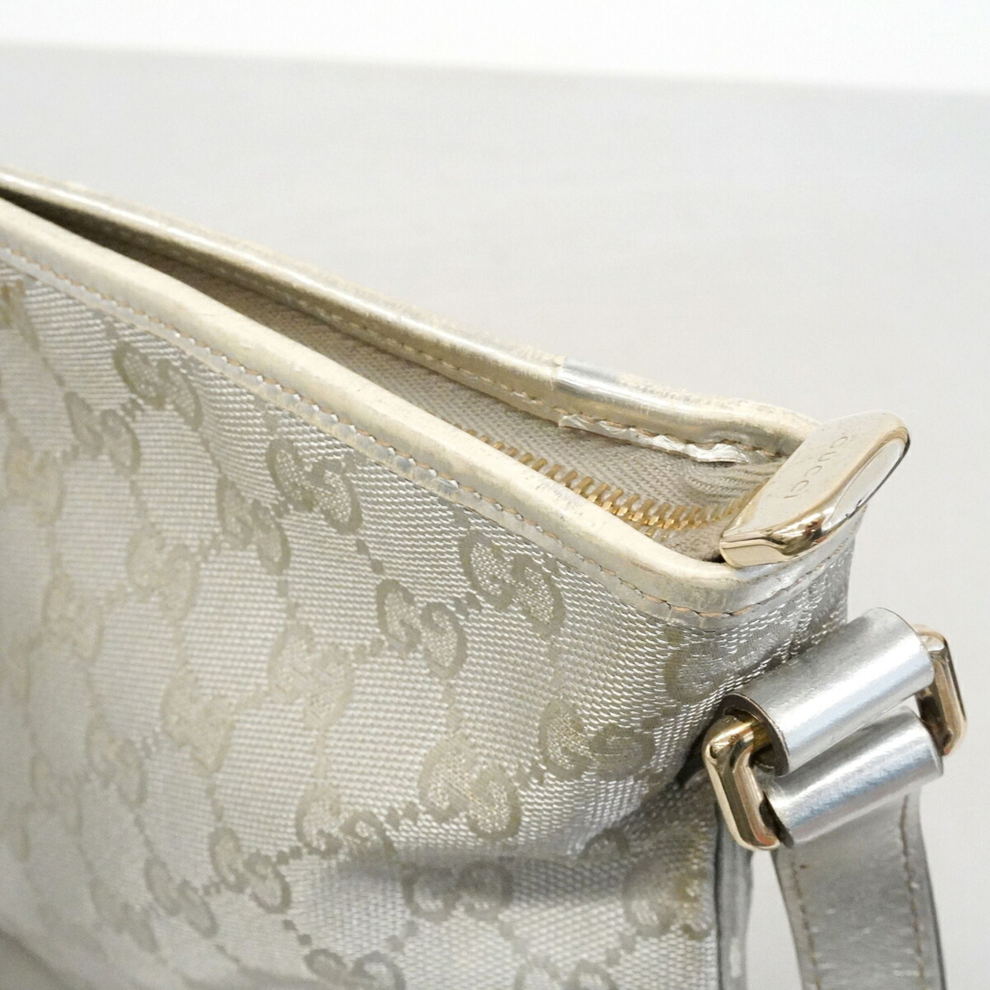 Canvas Leather Shoulder Bag (Pre-Owned) - Gucci - Modalova