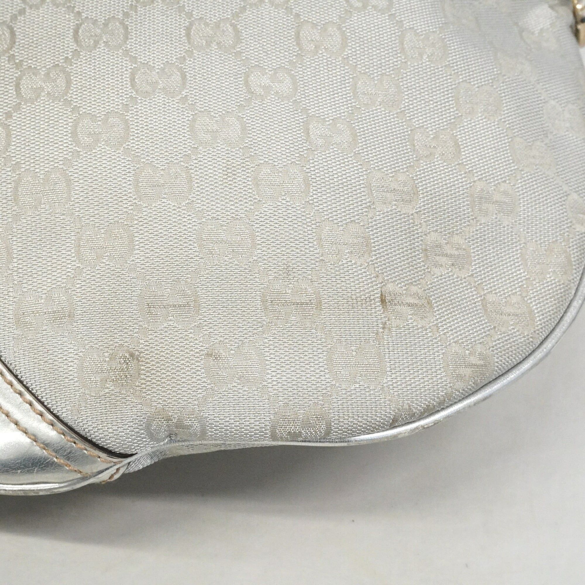 Canvas Leather Shoulder Bag (Pre-Owned) - Gucci - Modalova
