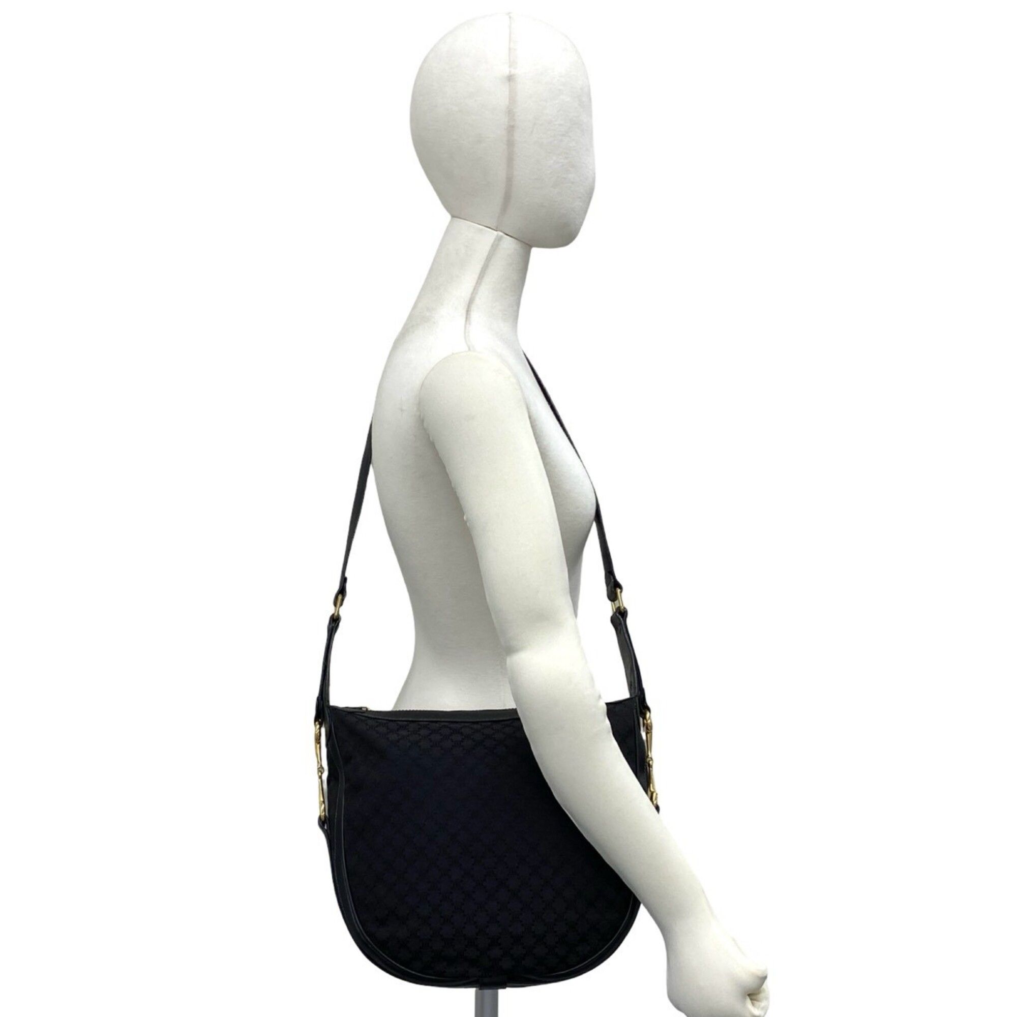 Canvas Leather Crossbody Bag Shoulder Bag (Pre-Owned) - Celine - Modalova