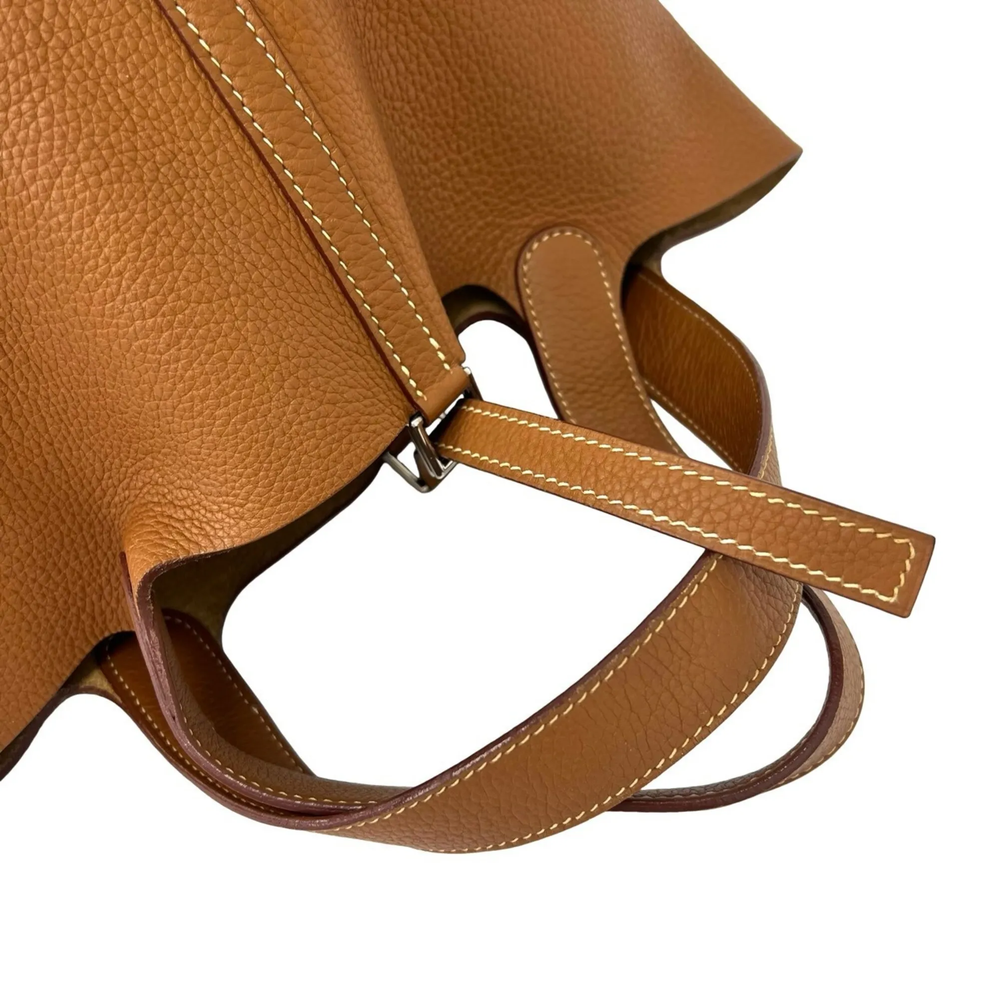 Taurillon Clemence Leather Handbag (Pre-Owned) - Hermes - Modalova