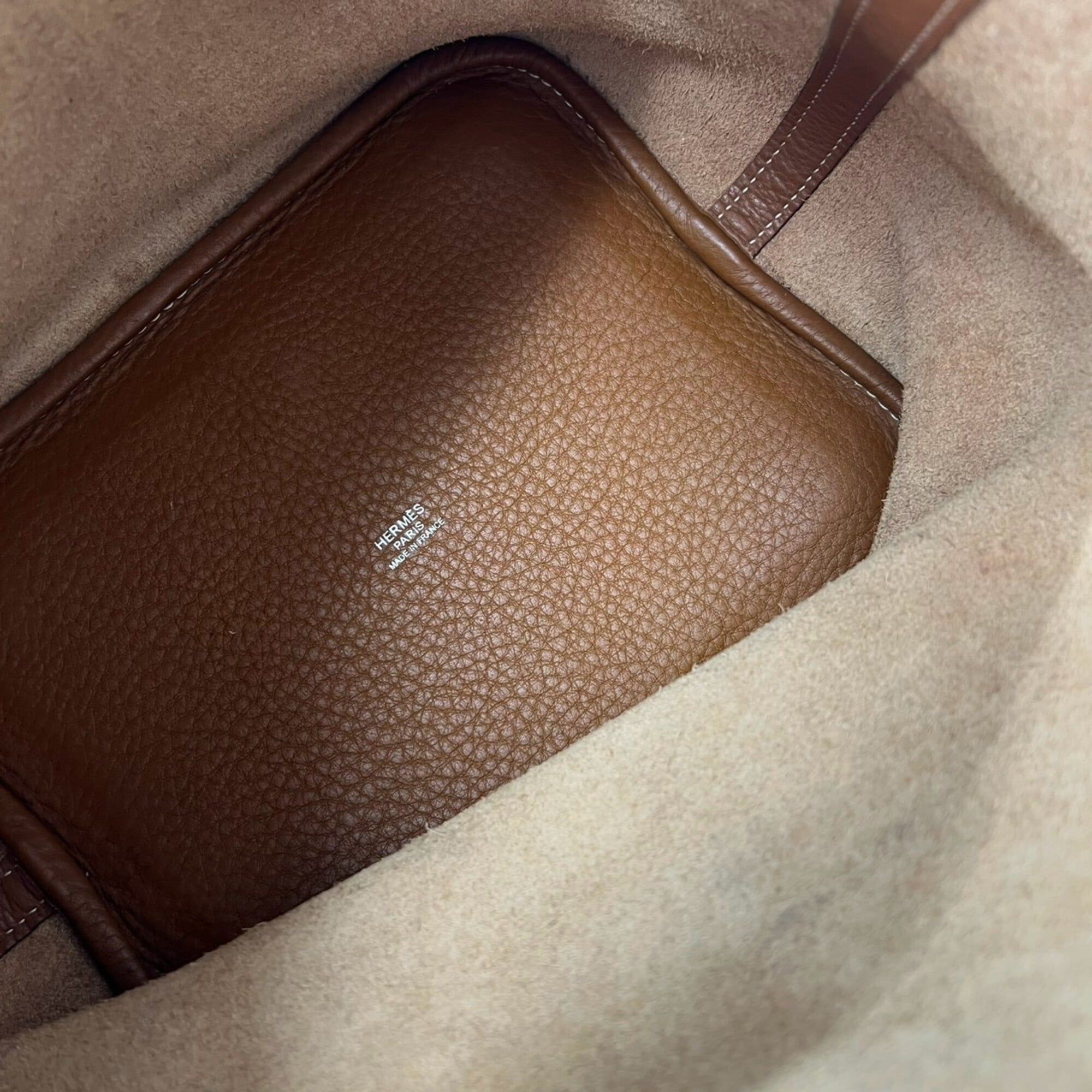 Taurillon Clemence Leather Handbag (Pre-Owned) - Hermes - Modalova