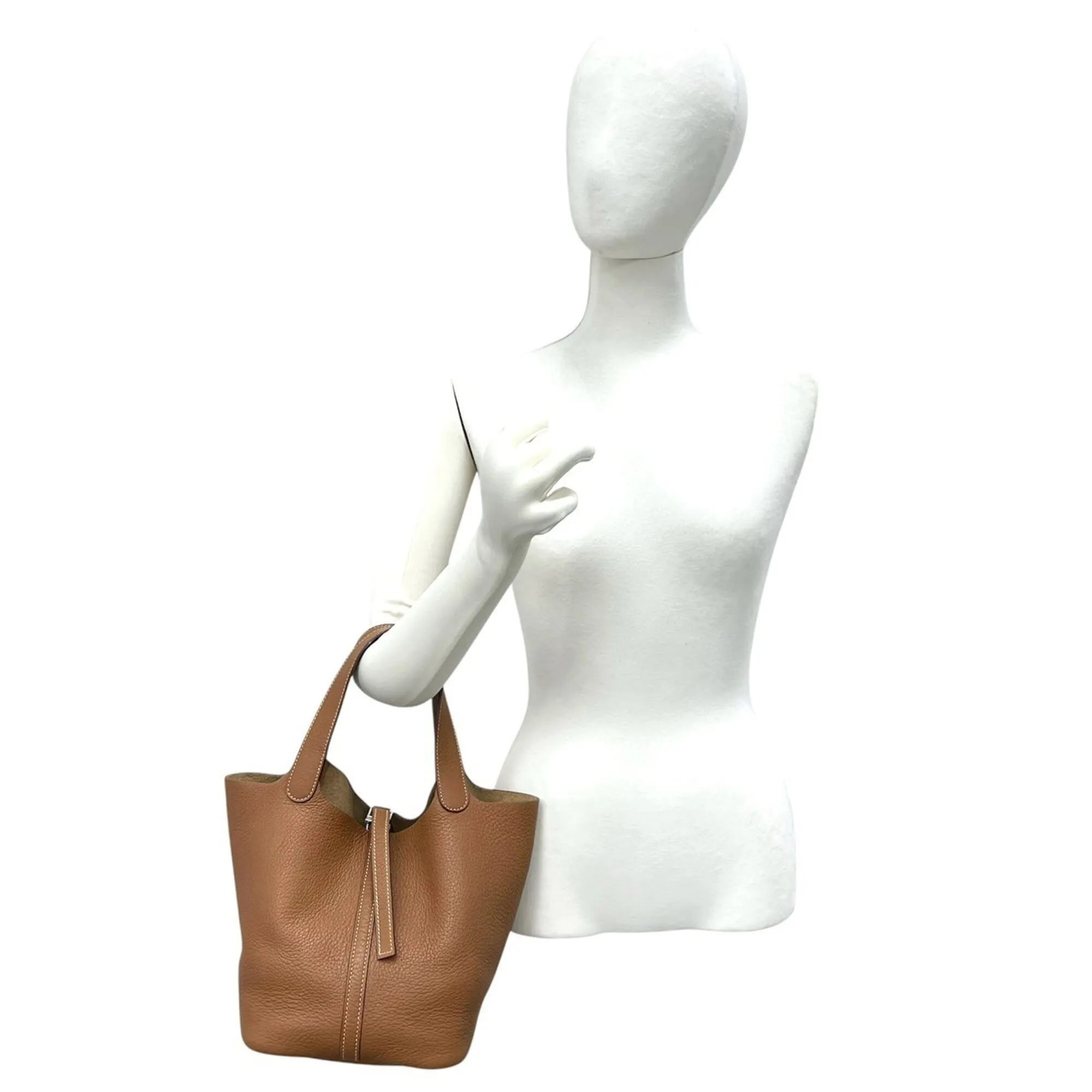 Taurillon Clemence Leather Handbag (Pre-Owned) - Hermes - Modalova