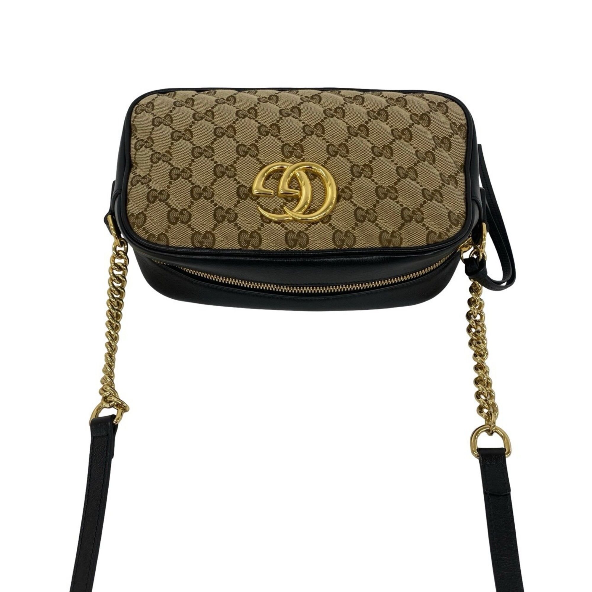 Canvas Leather Pochette Shoulder Bag (Pre-Owned) - Gucci - Modalova