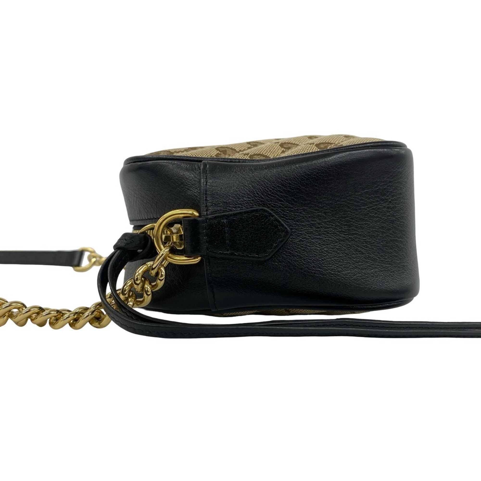 Canvas Leather Pochette Shoulder Bag (Pre-Owned) - Gucci - Modalova