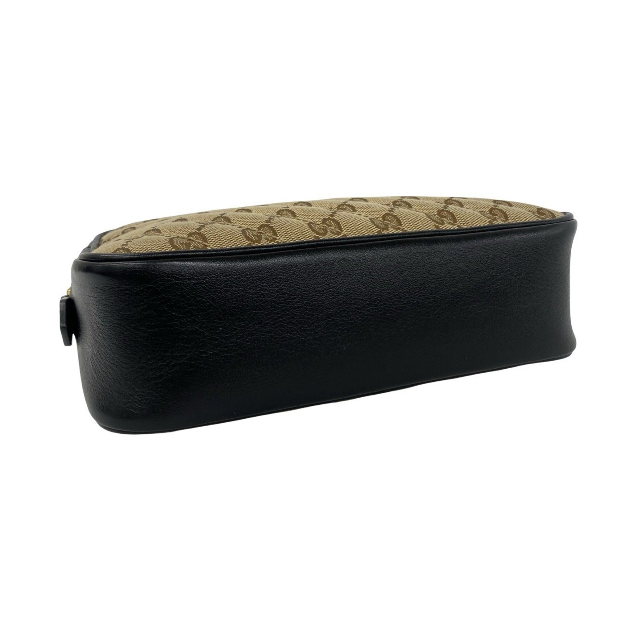 Canvas Leather Pochette Shoulder Bag (Pre-Owned) - Gucci - Modalova