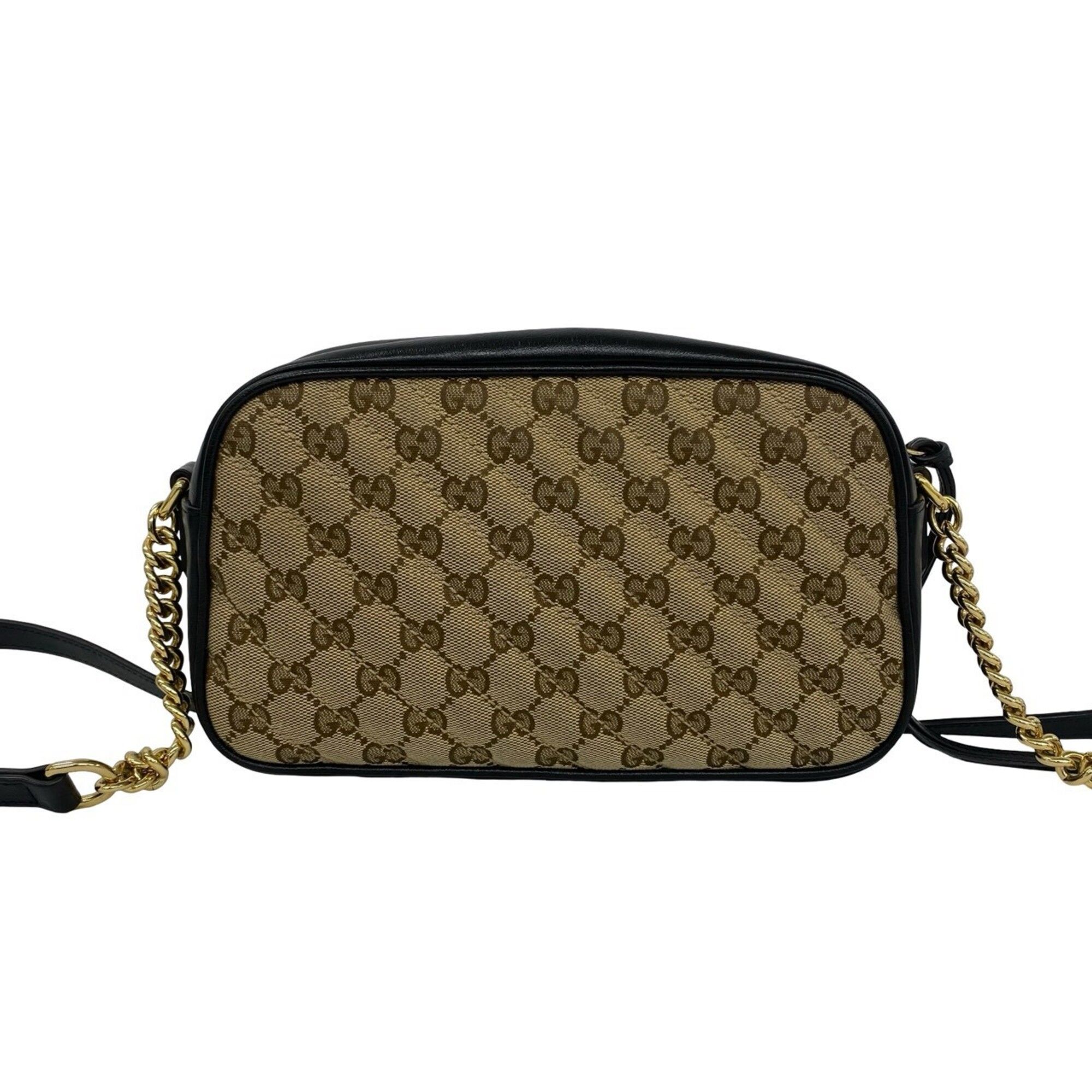 Canvas Leather Pochette Shoulder Bag (Pre-Owned) - Gucci - Modalova