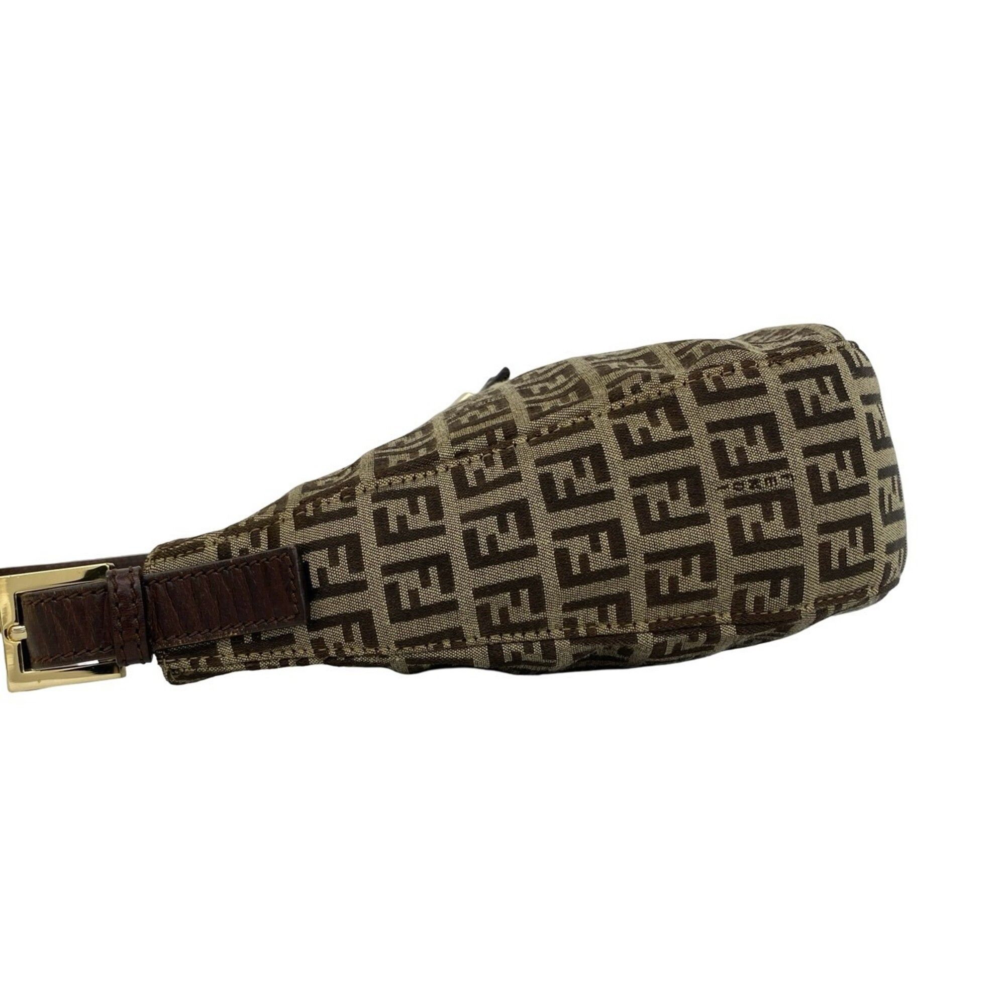 Canvas Leather Shoulder Bag (Pre-Owned) - Fendi - Modalova