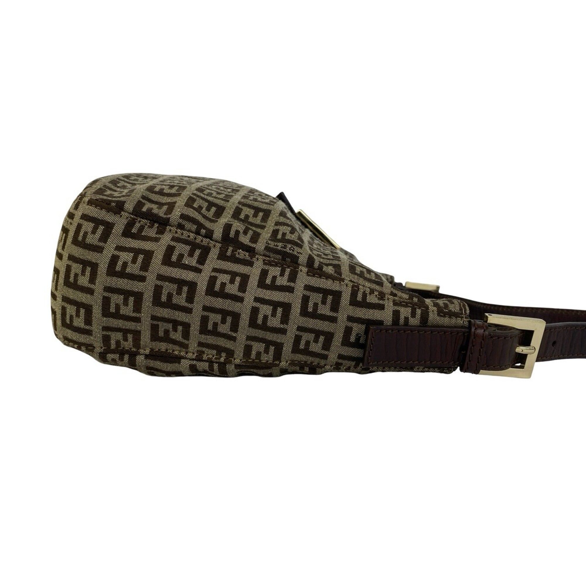 Canvas Leather Shoulder Bag (Pre-Owned) - Fendi - Modalova