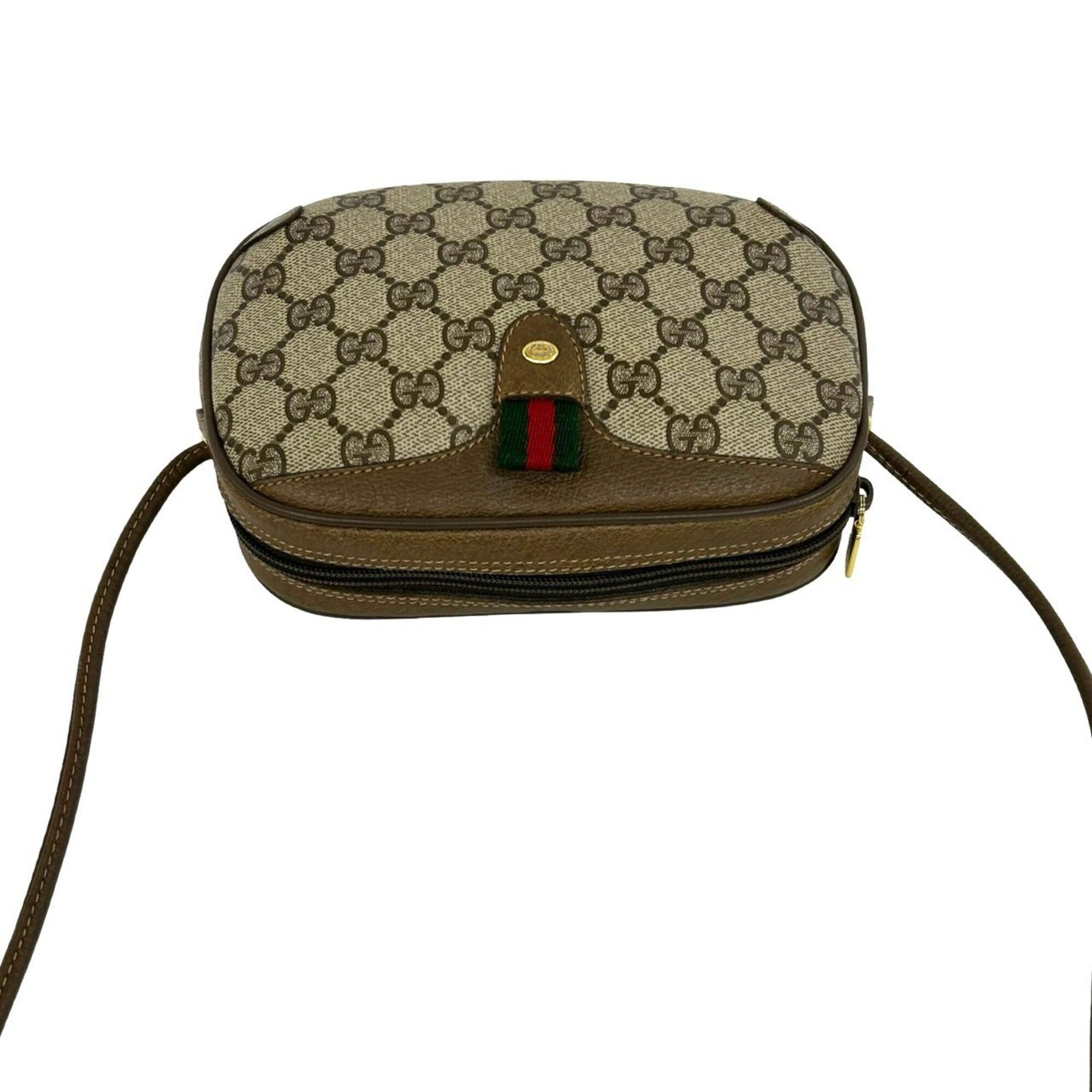Pvc Leather Pochette Shoulder Bag (Pre-Owned) - Gucci - Modalova