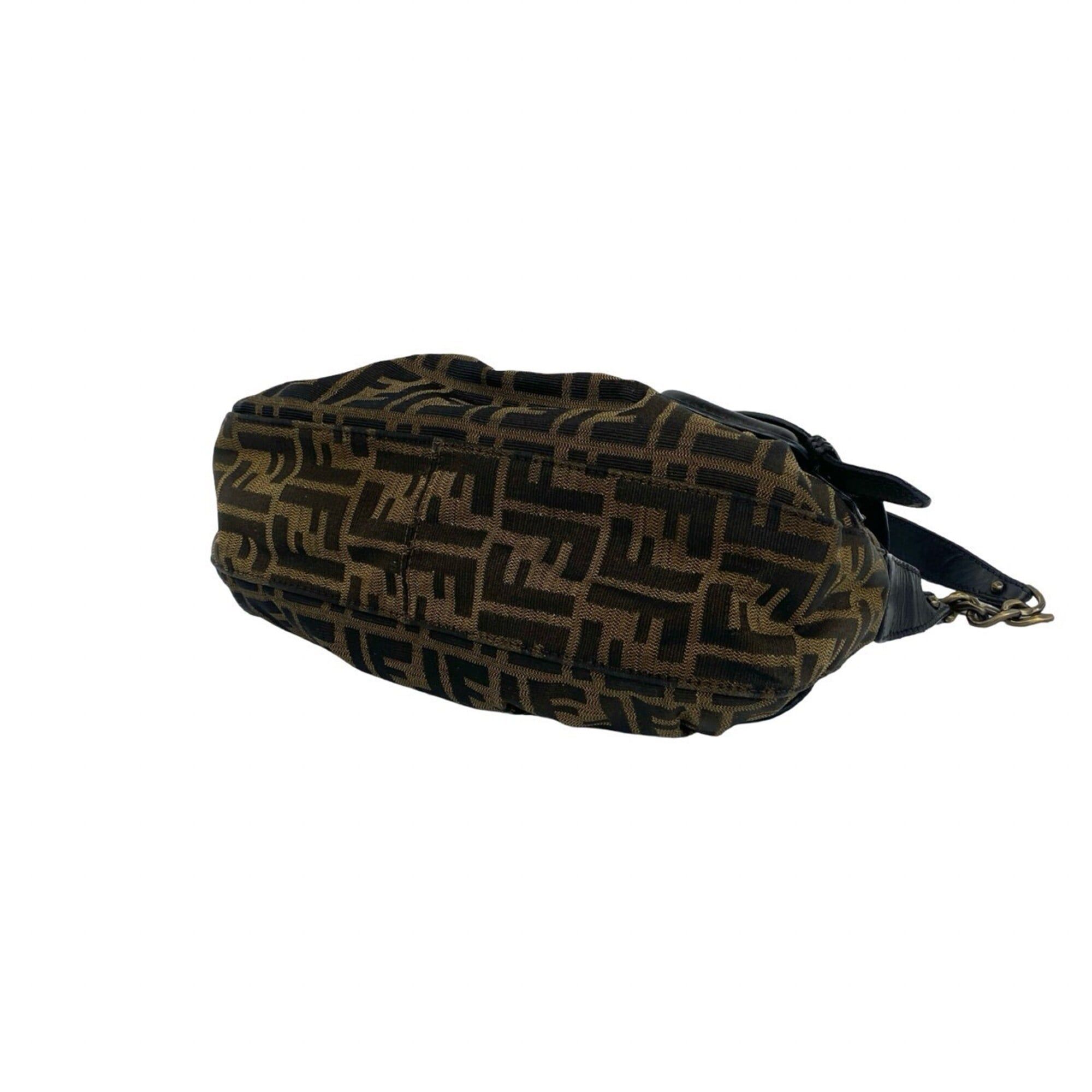 Canvas Leather Shoulder Bag (Pre-Owned) - Fendi - Modalova
