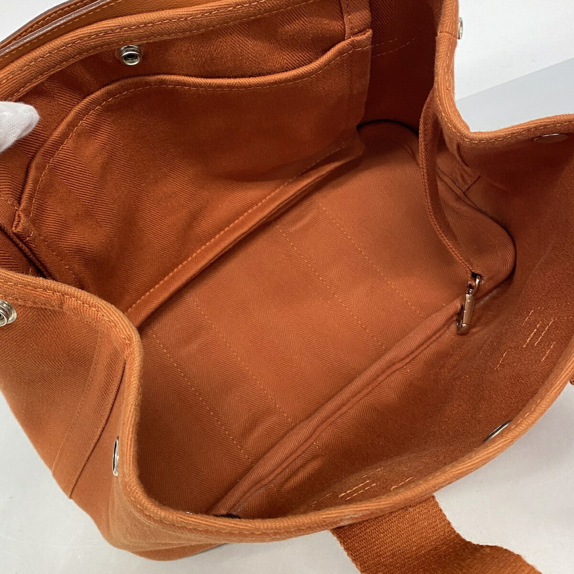 Toile Chevron Tote Bag (Pre-Owned) - Hermes - Modalova