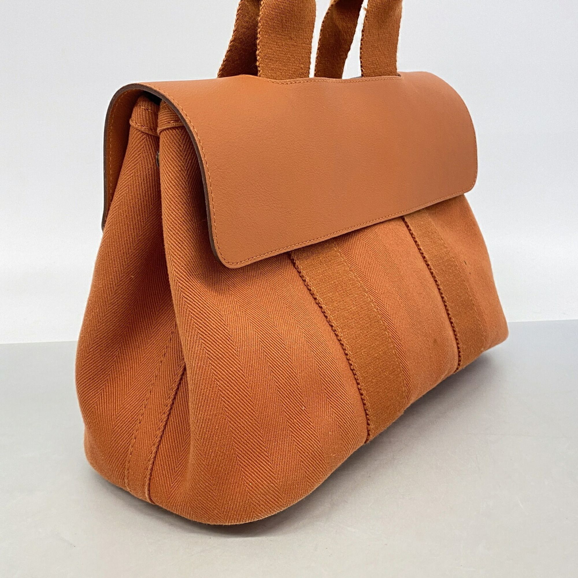 Toile Chevron Tote Bag (Pre-Owned) - Hermes - Modalova