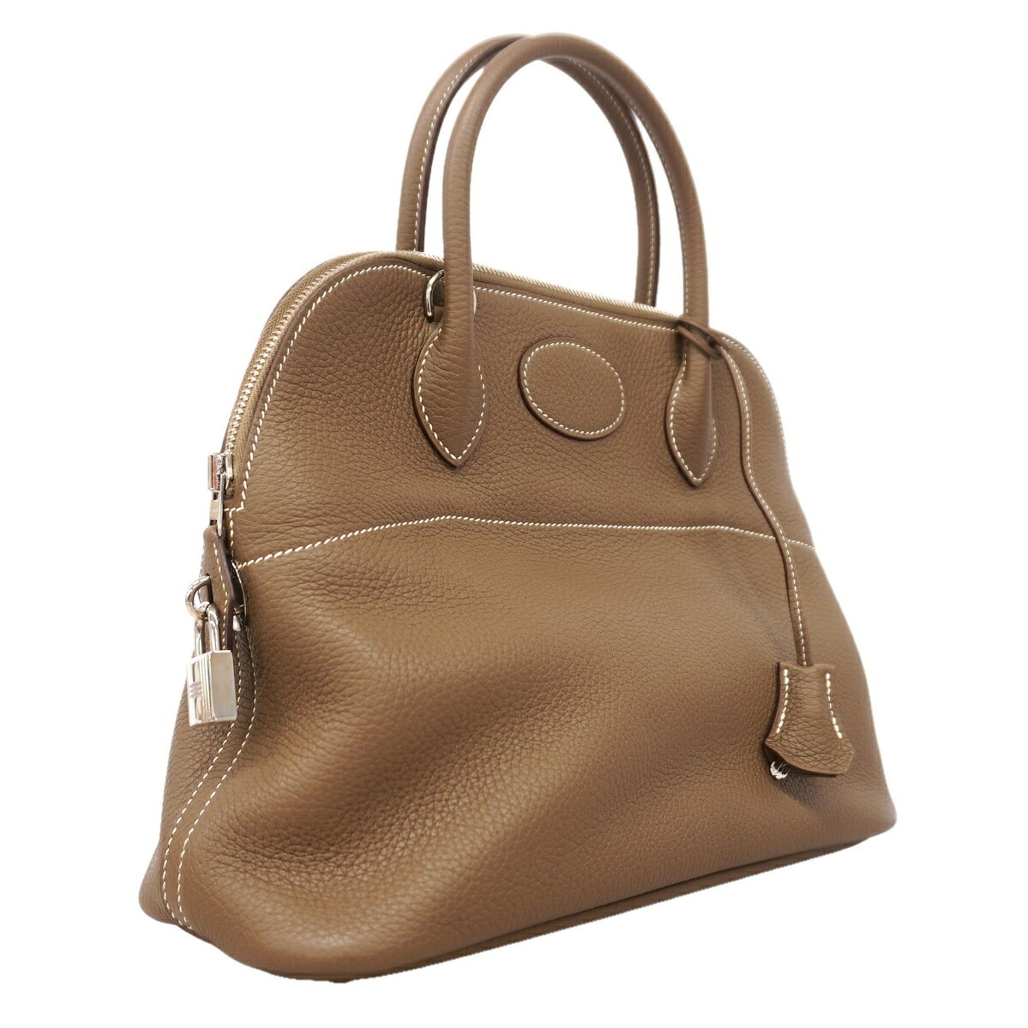 Taurillon Clemence Leather Handbag (Pre-Owned) - Hermes - Modalova