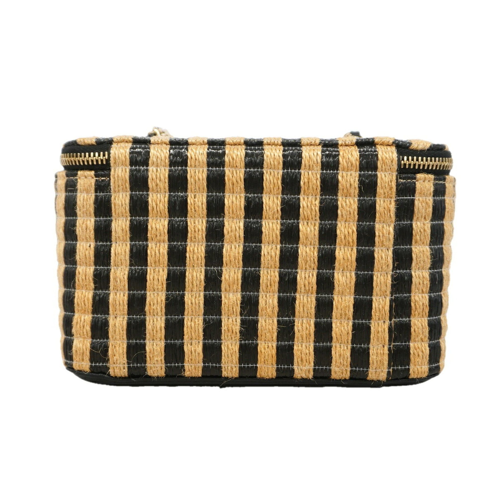 Raffia Vanity Bag (Pre-Owned) - Chanel - Modalova