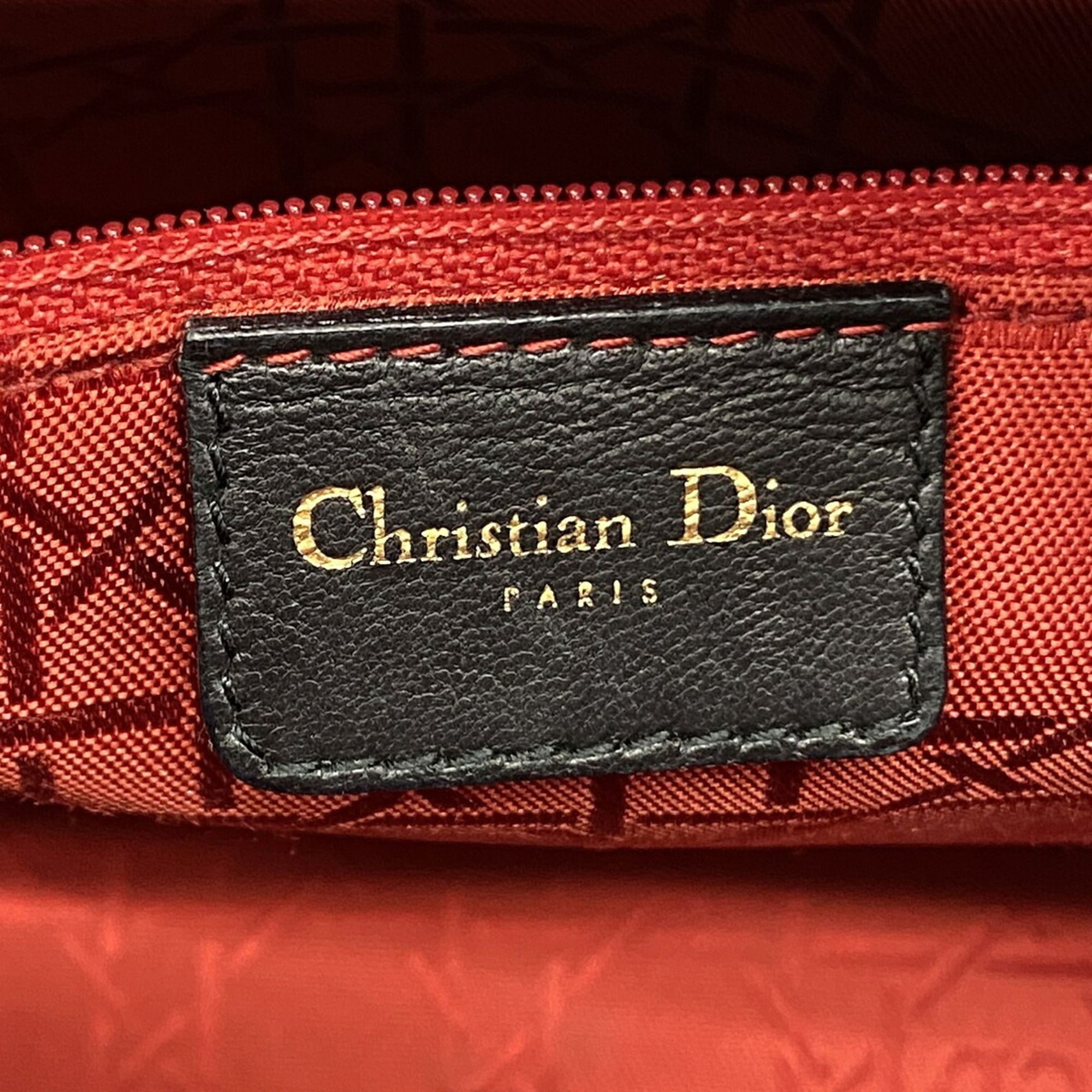 Leather Handbag (Pre-Owned) - Christian Dior - Modalova