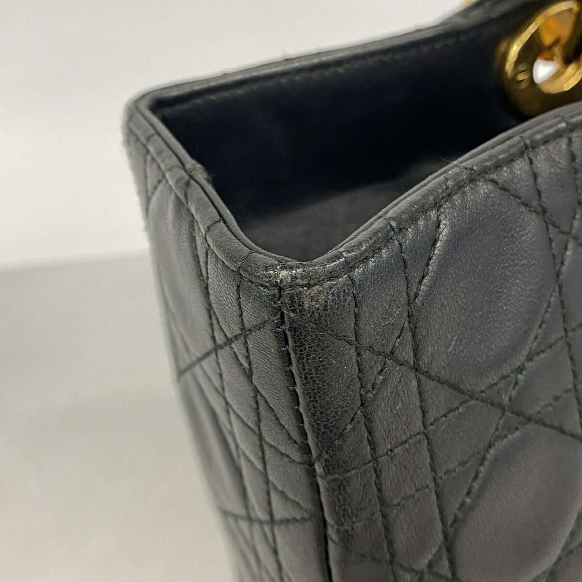 Leather Handbag (Pre-Owned) - Christian Dior - Modalova