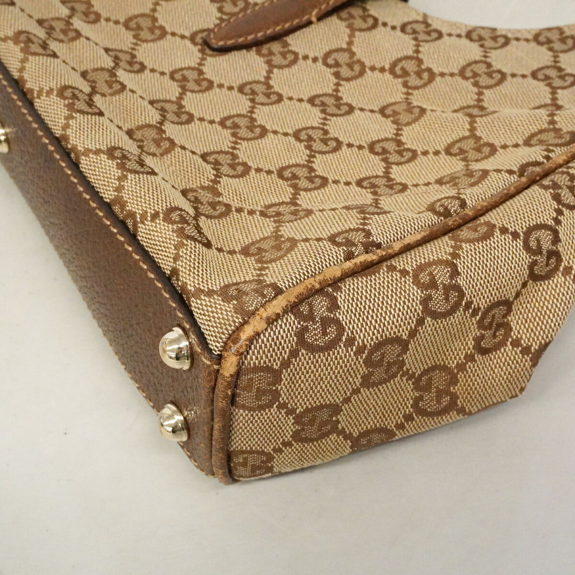 Canvas Handbag (Pre-Owned) - Gucci - Modalova