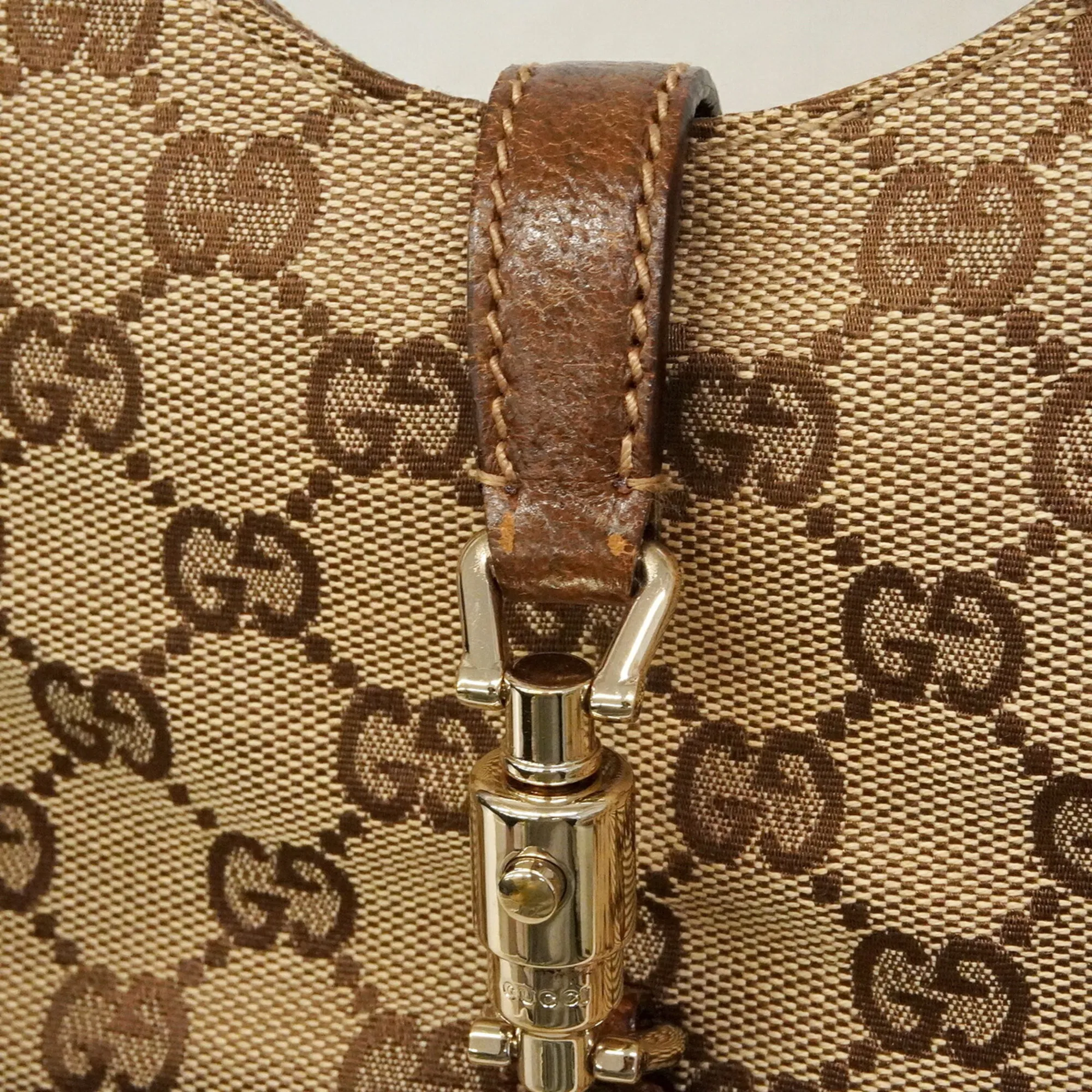 Canvas Handbag (Pre-Owned) - Gucci - Modalova
