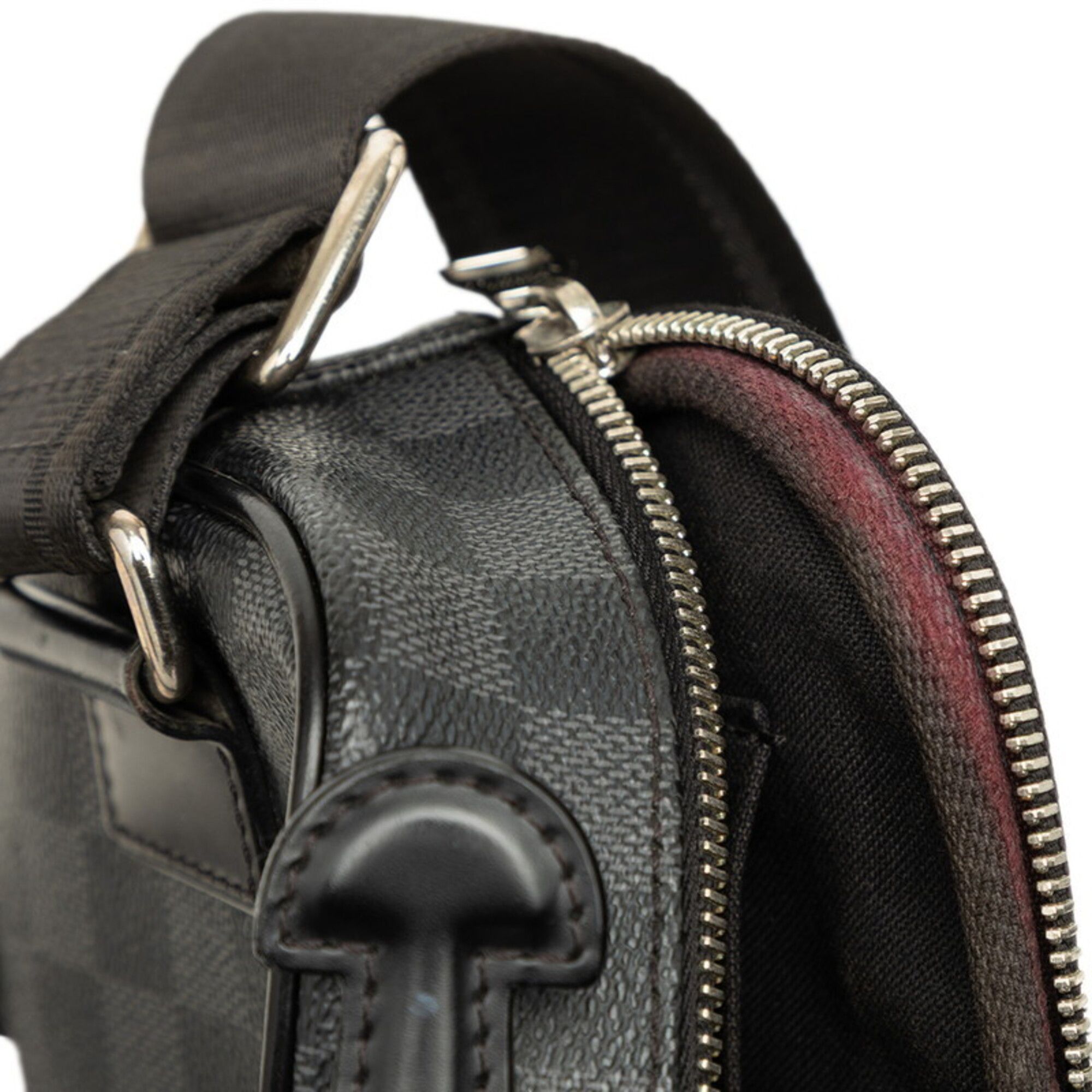 Damier Graphite Pvc Leather Sling Bag (Pre-Owned) - Louis Vuitton - Modalova