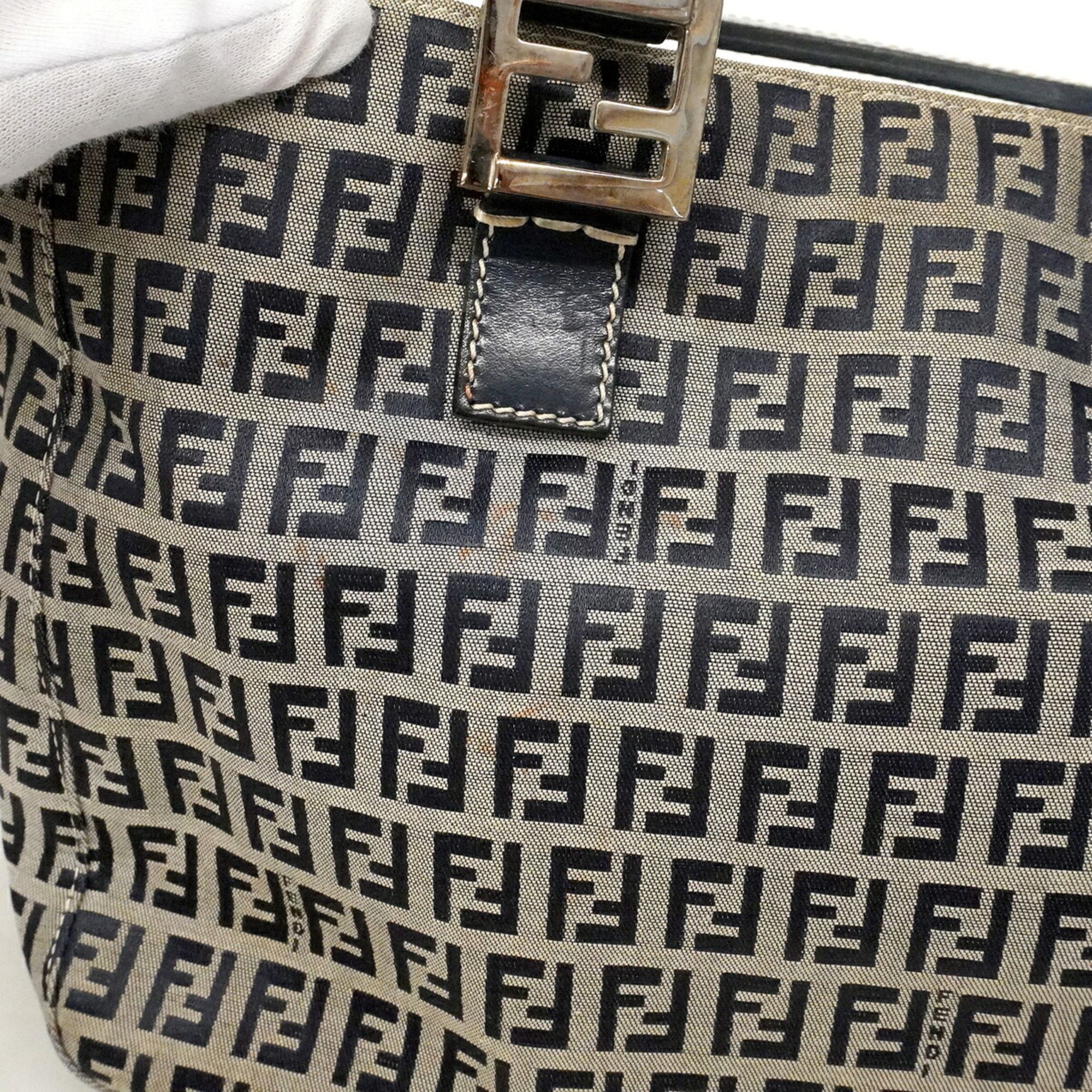 Nylon Canvas Handbag (Pre-Owned) - Fendi - Modalova
