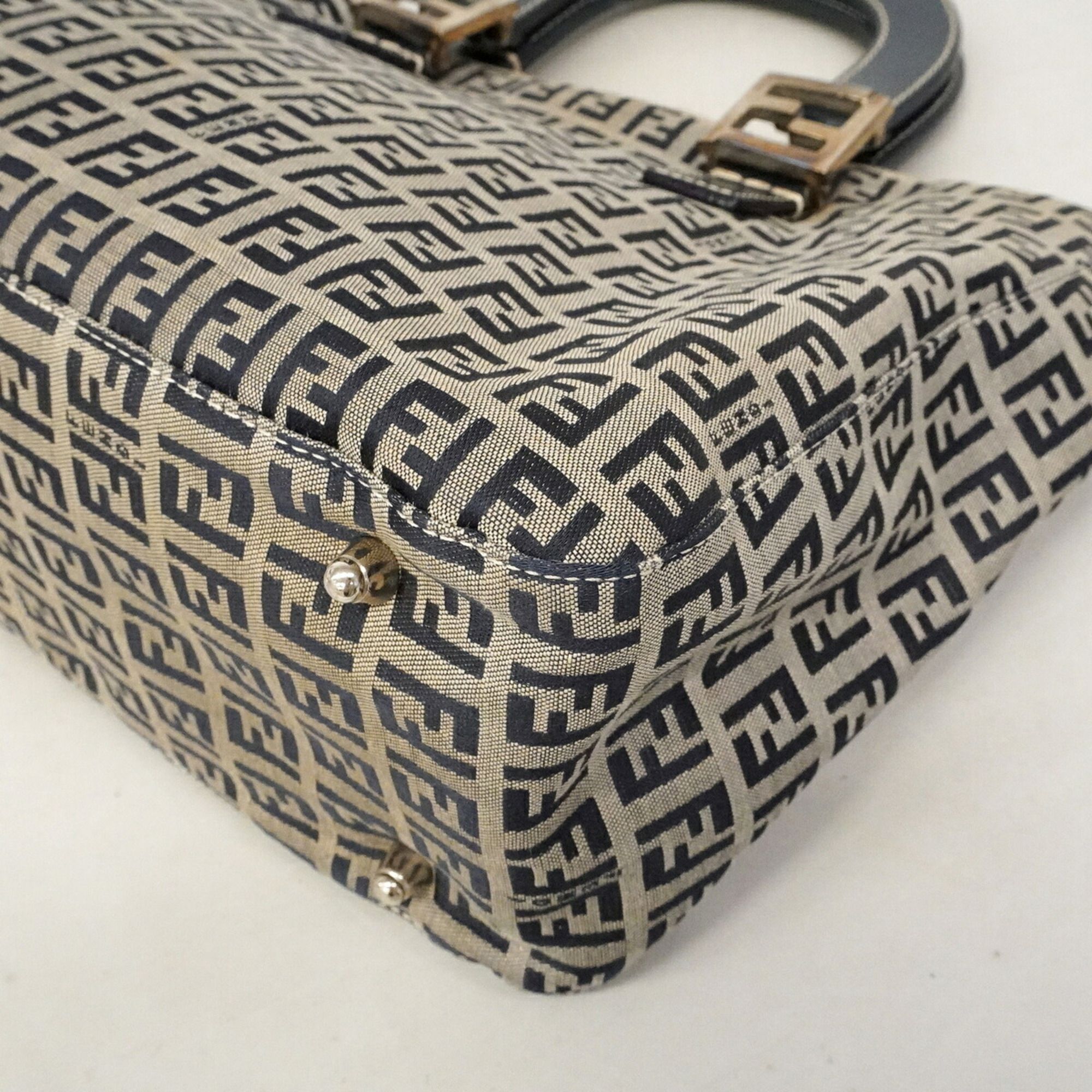 Nylon Canvas Handbag (Pre-Owned) - Fendi - Modalova