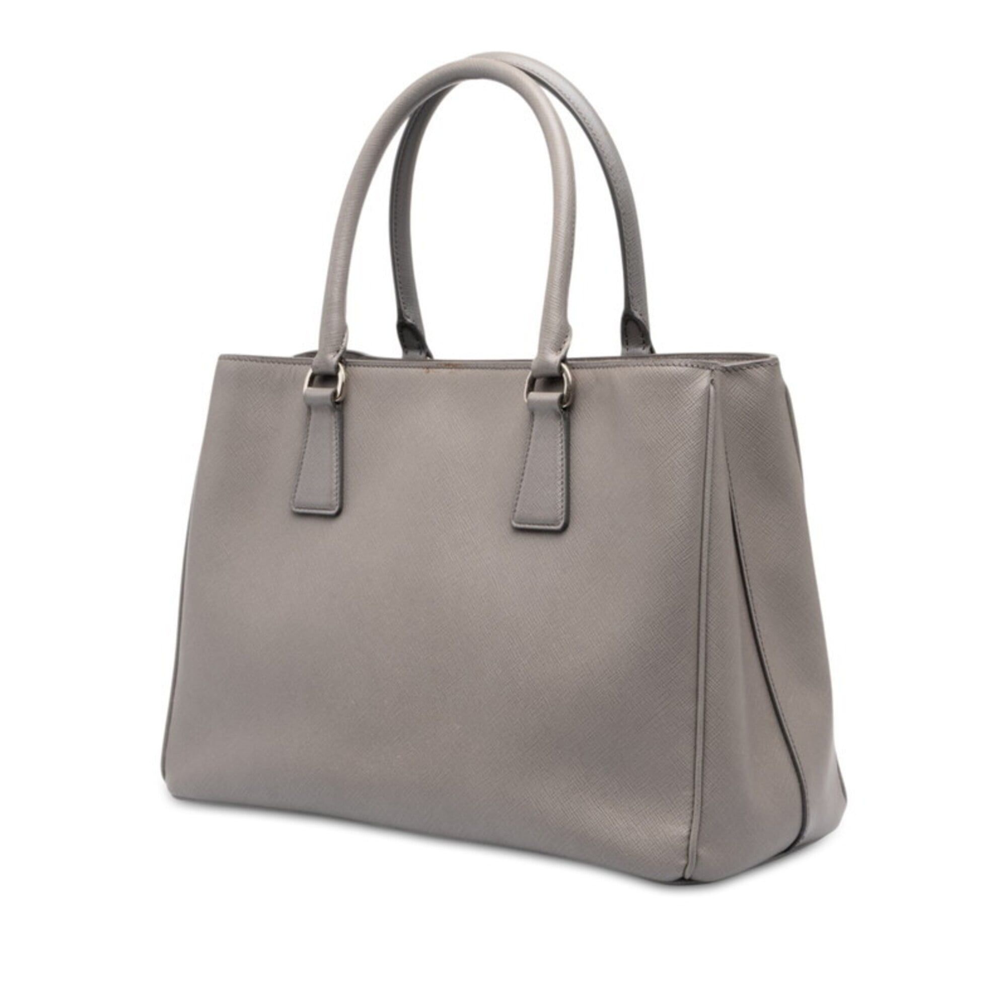 Saffiano Triangle Leather Handbag (Pre-Owned) - Prada - Modalova
