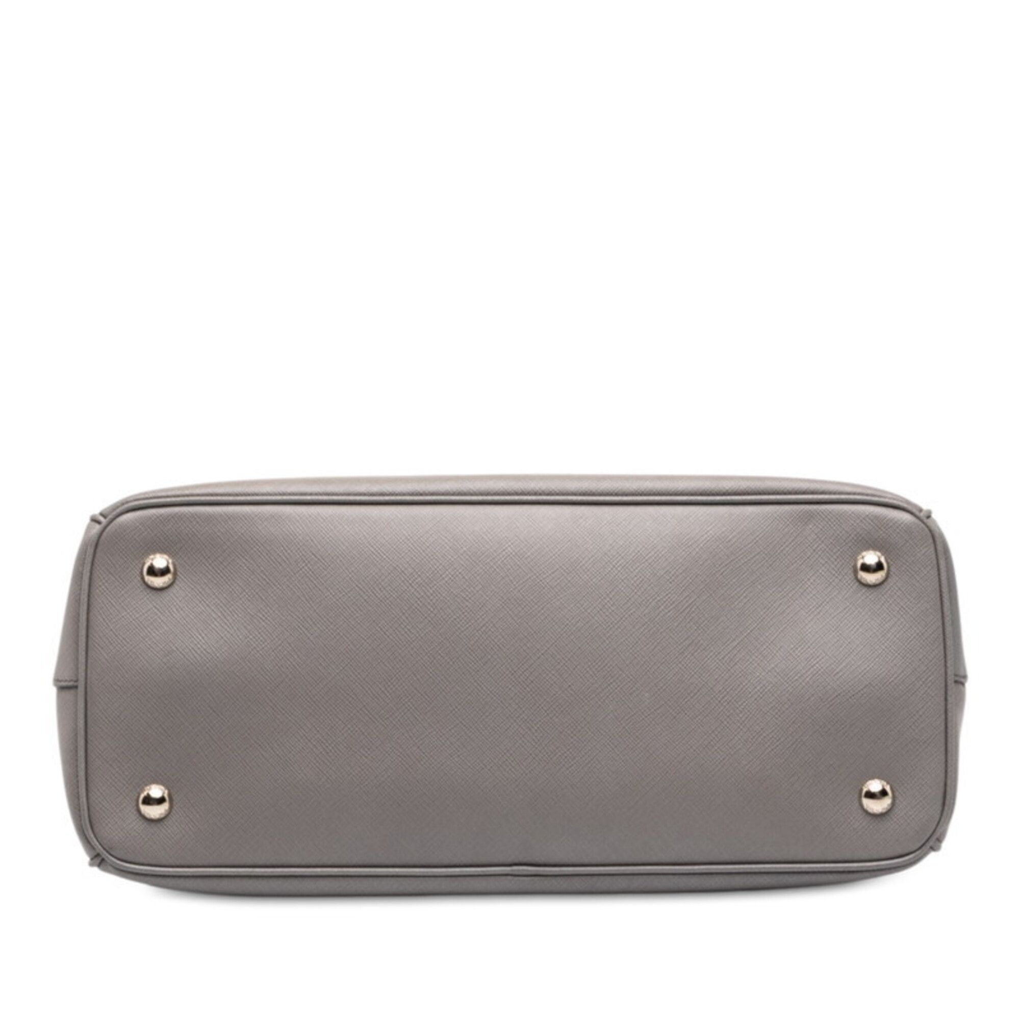 Saffiano Triangle Leather Handbag (Pre-Owned) - Prada - Modalova