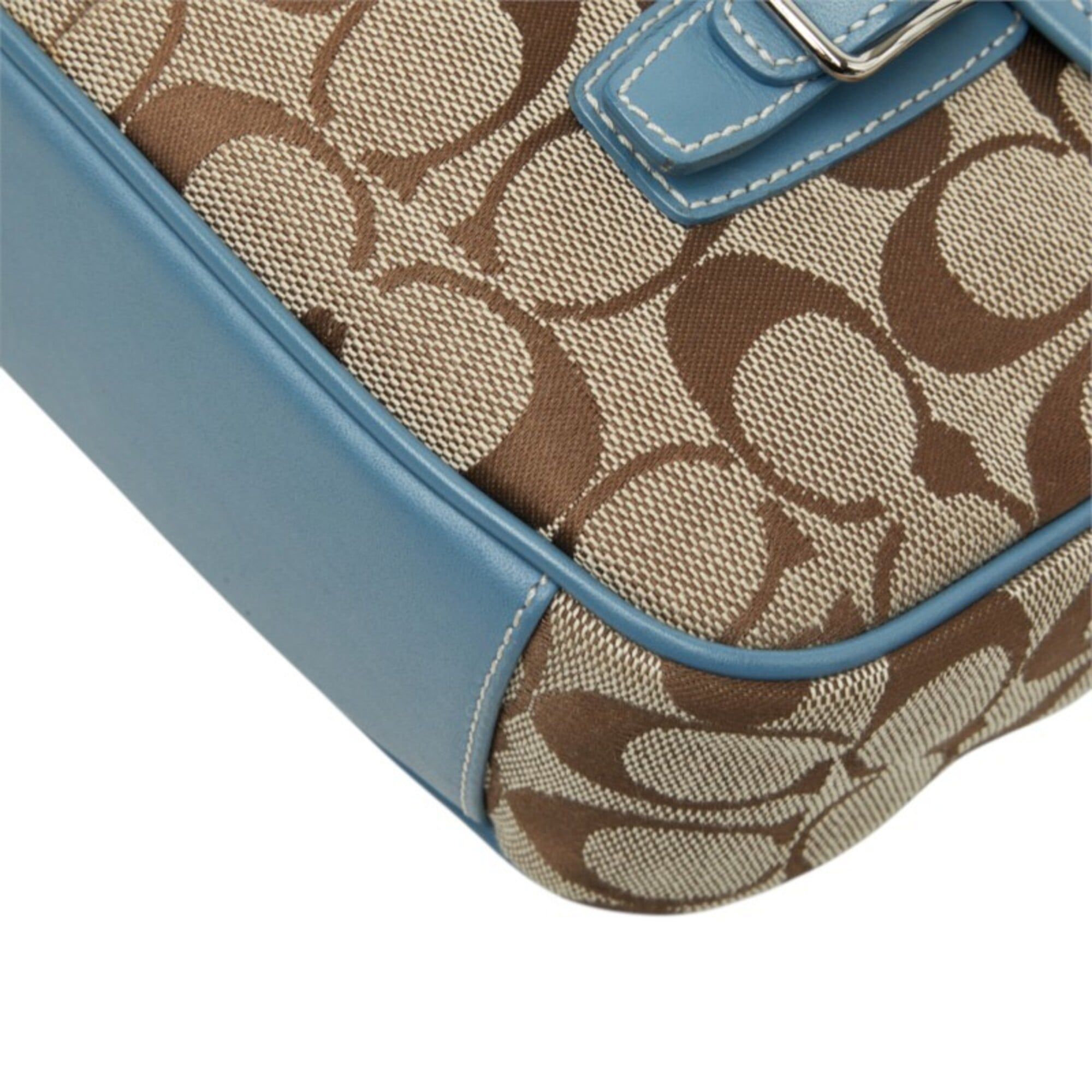 Canvas Leather Shoulder Bag (Pre-Owned) - Coach - Modalova