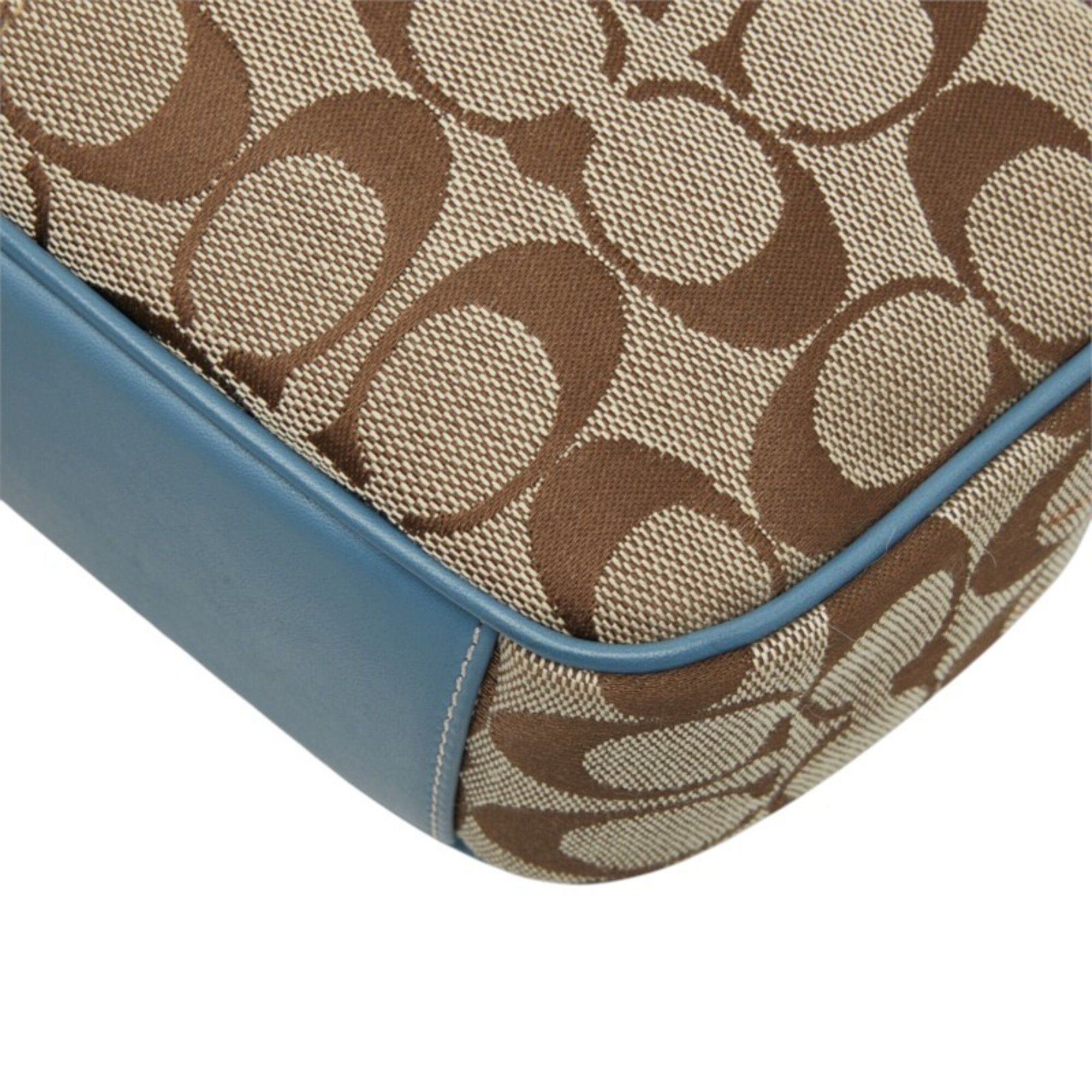 Canvas Leather Shoulder Bag (Pre-Owned) - Coach - Modalova