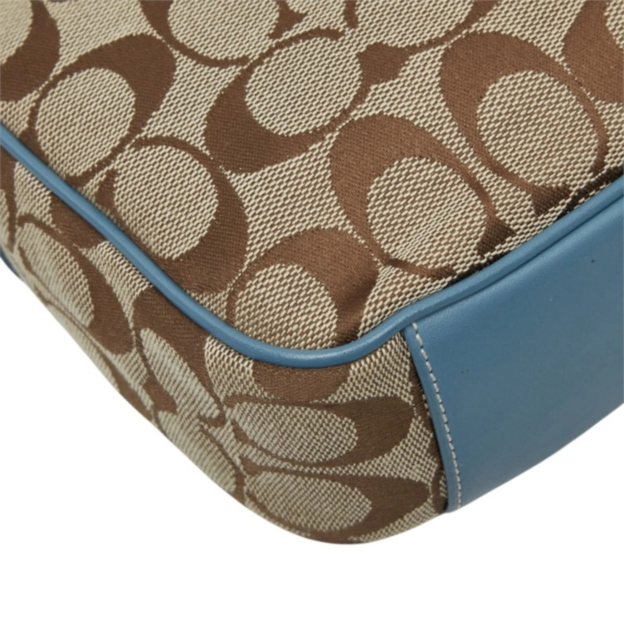 Canvas Leather Shoulder Bag (Pre-Owned) - Coach - Modalova