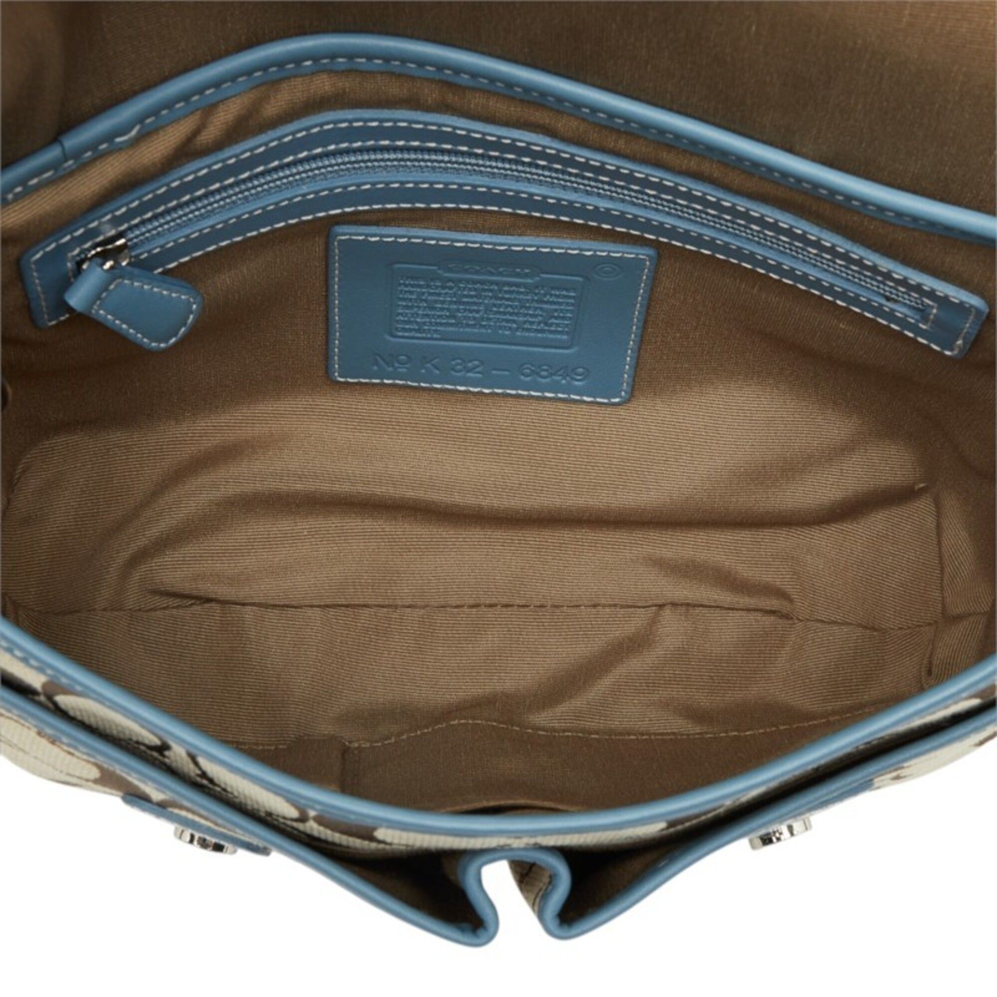Canvas Leather Shoulder Bag (Pre-Owned) - Coach - Modalova