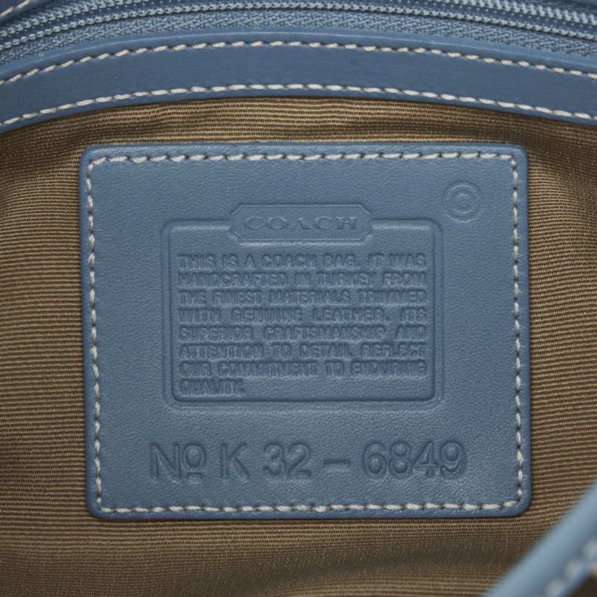 Canvas Leather Shoulder Bag (Pre-Owned) - Coach - Modalova