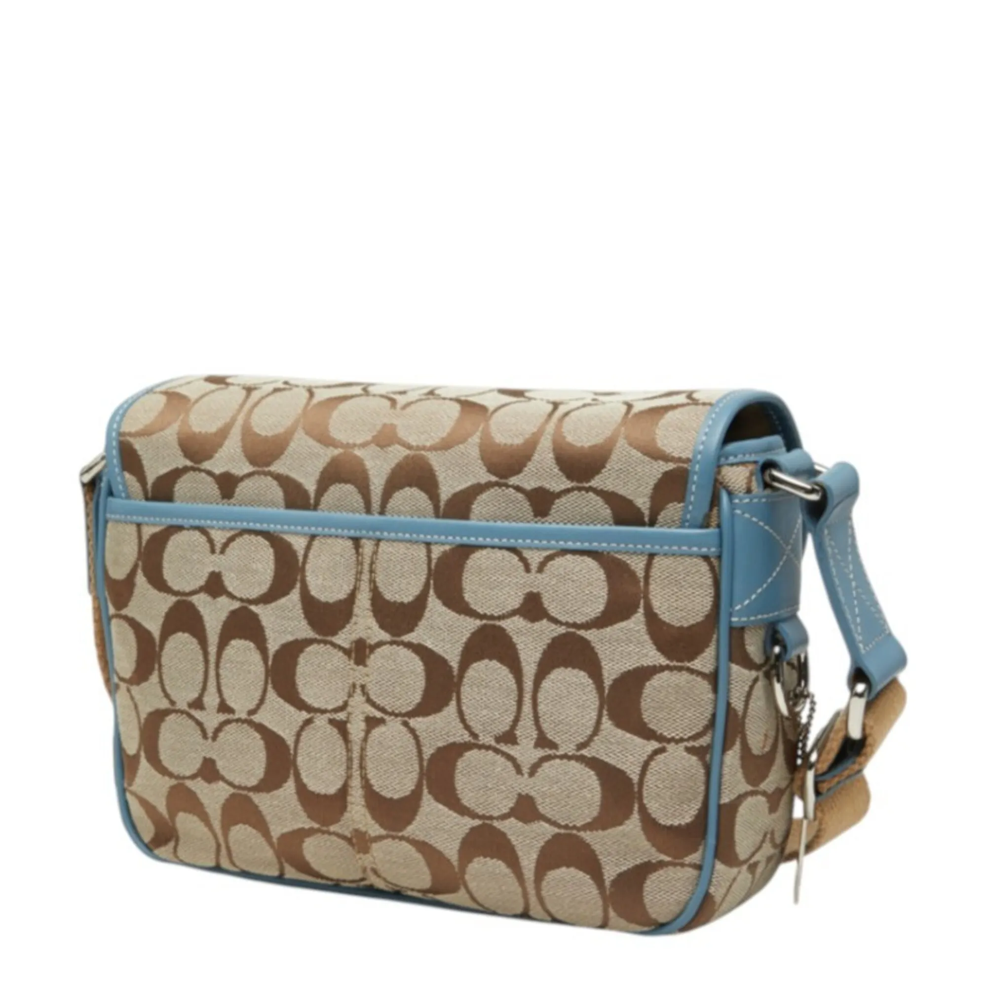 Canvas Leather Shoulder Bag (Pre-Owned) - Coach - Modalova