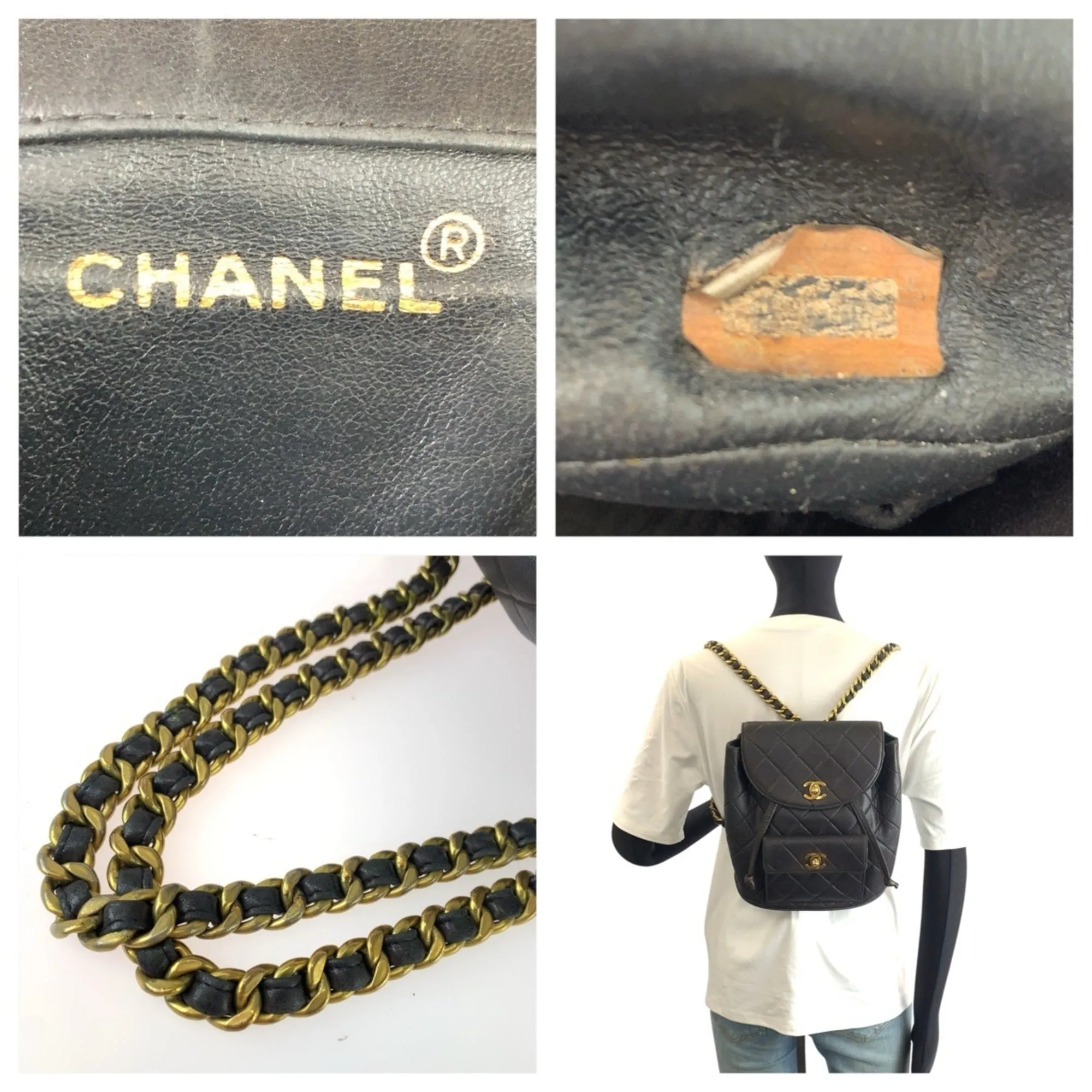 Leather Backpack (Pre-Owned) - Chanel - Modalova