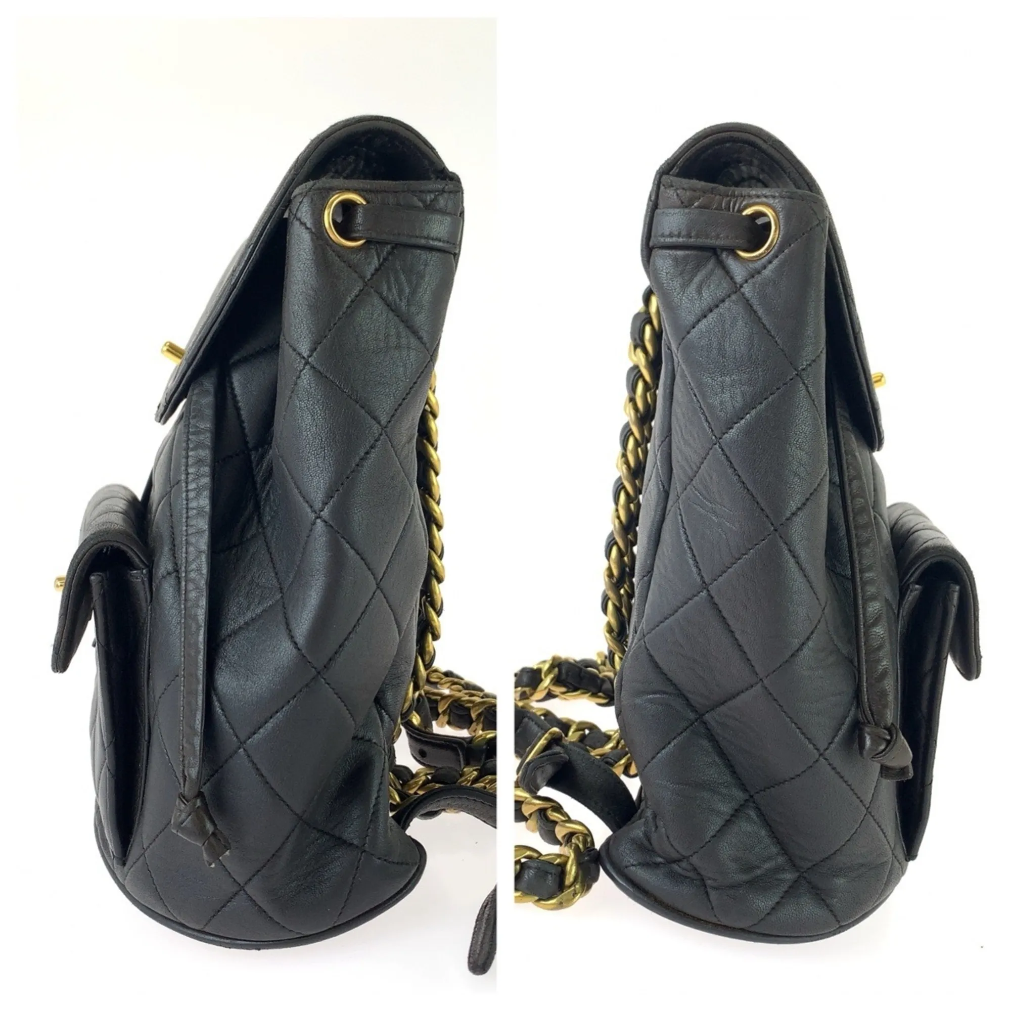 Leather Backpack (Pre-Owned) - Chanel - Modalova