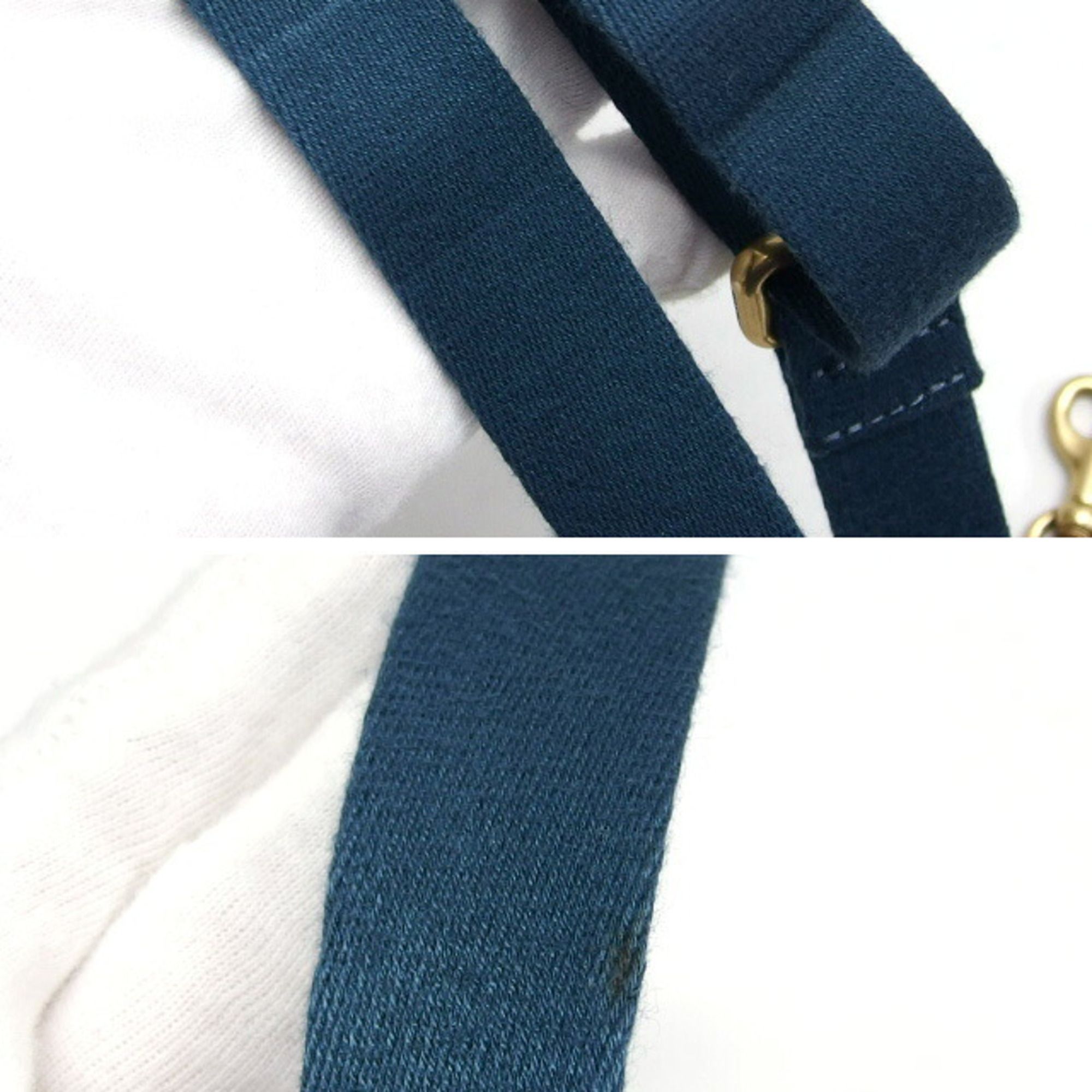 Denim Leather Fabric Tote Bag (Pre-Owned) - Coach - Modalova
