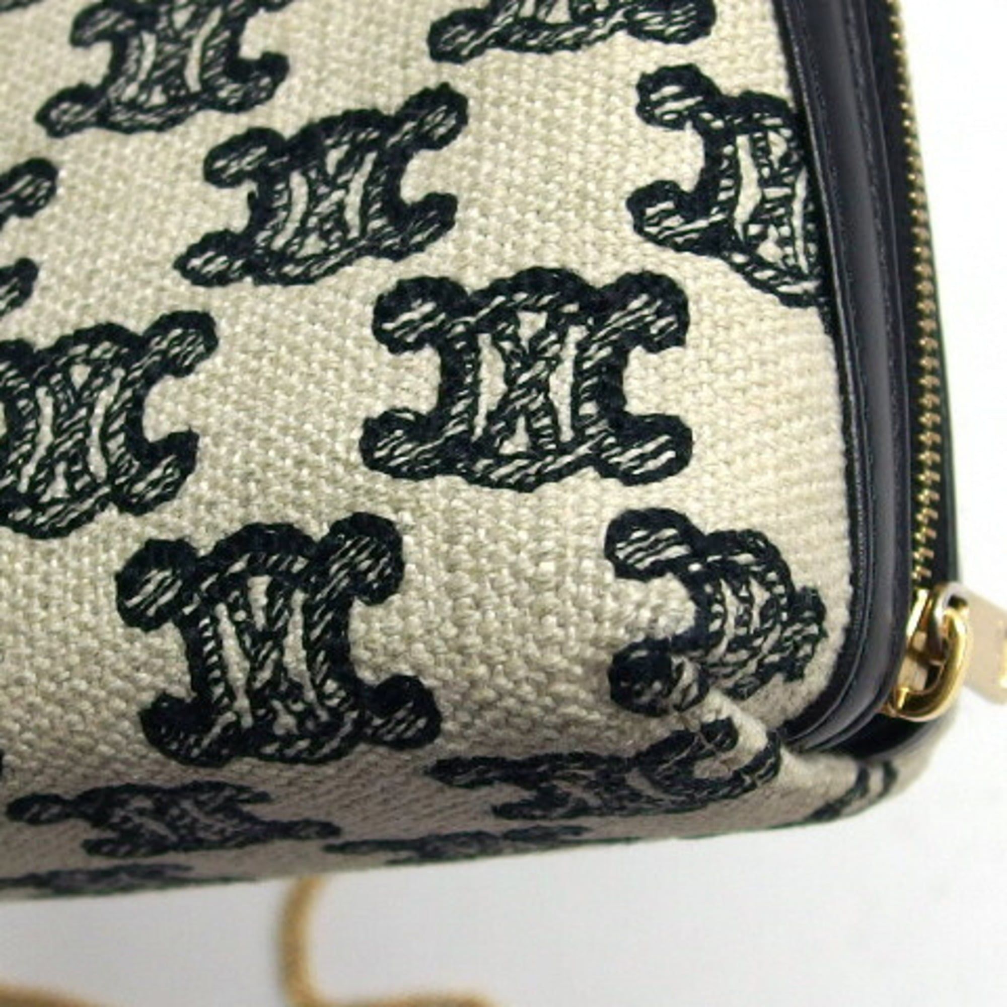 Canvas Leather Shoulder Bag (Pre-Owned) - Celine - Modalova