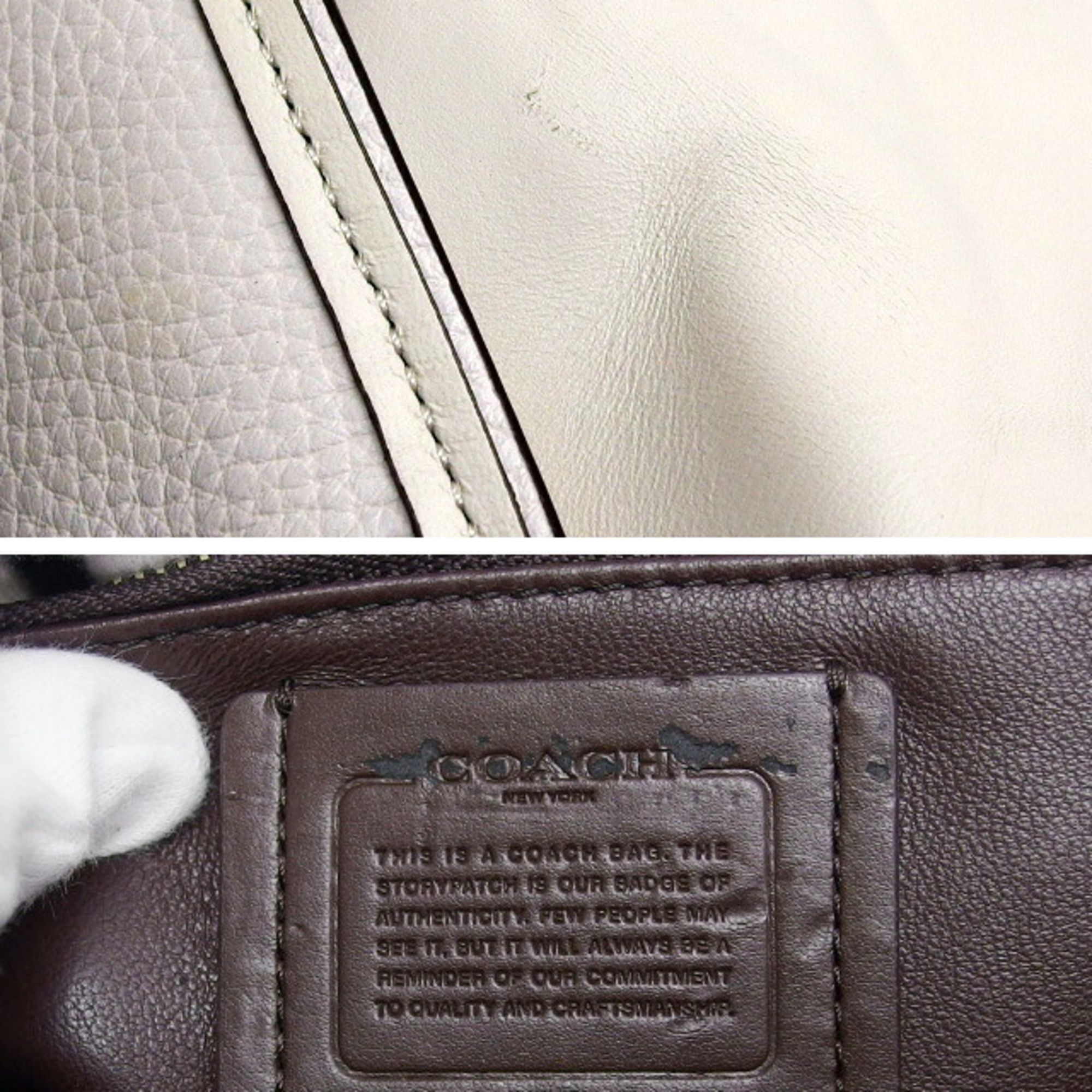 Leather Handbag Shoulder Bag (Pre-Owned) - Coach - Modalova