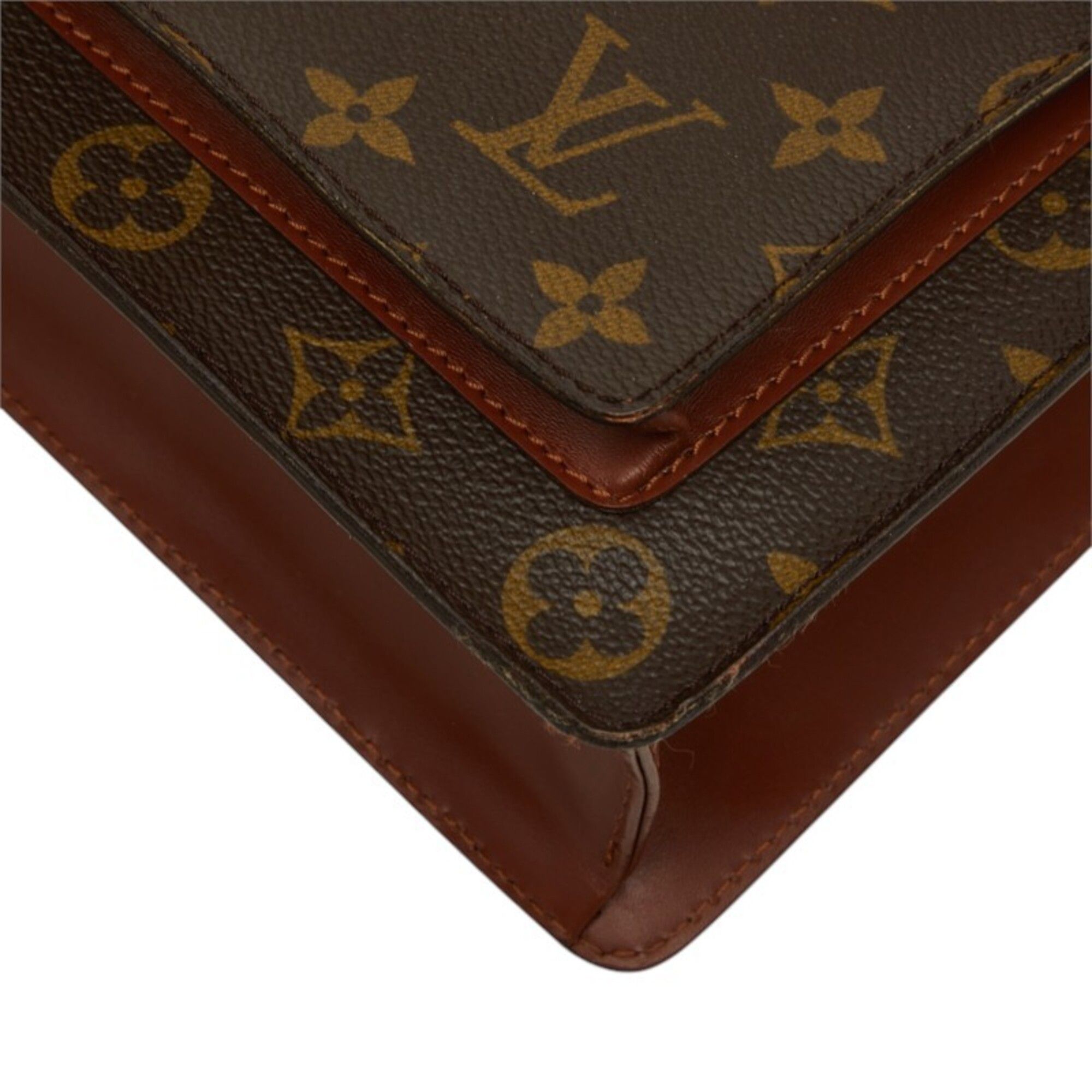 Monogram Pvc Leather Handbag Shoulder Bag (Pre-Owned) - Louis Vuitton - Modalova