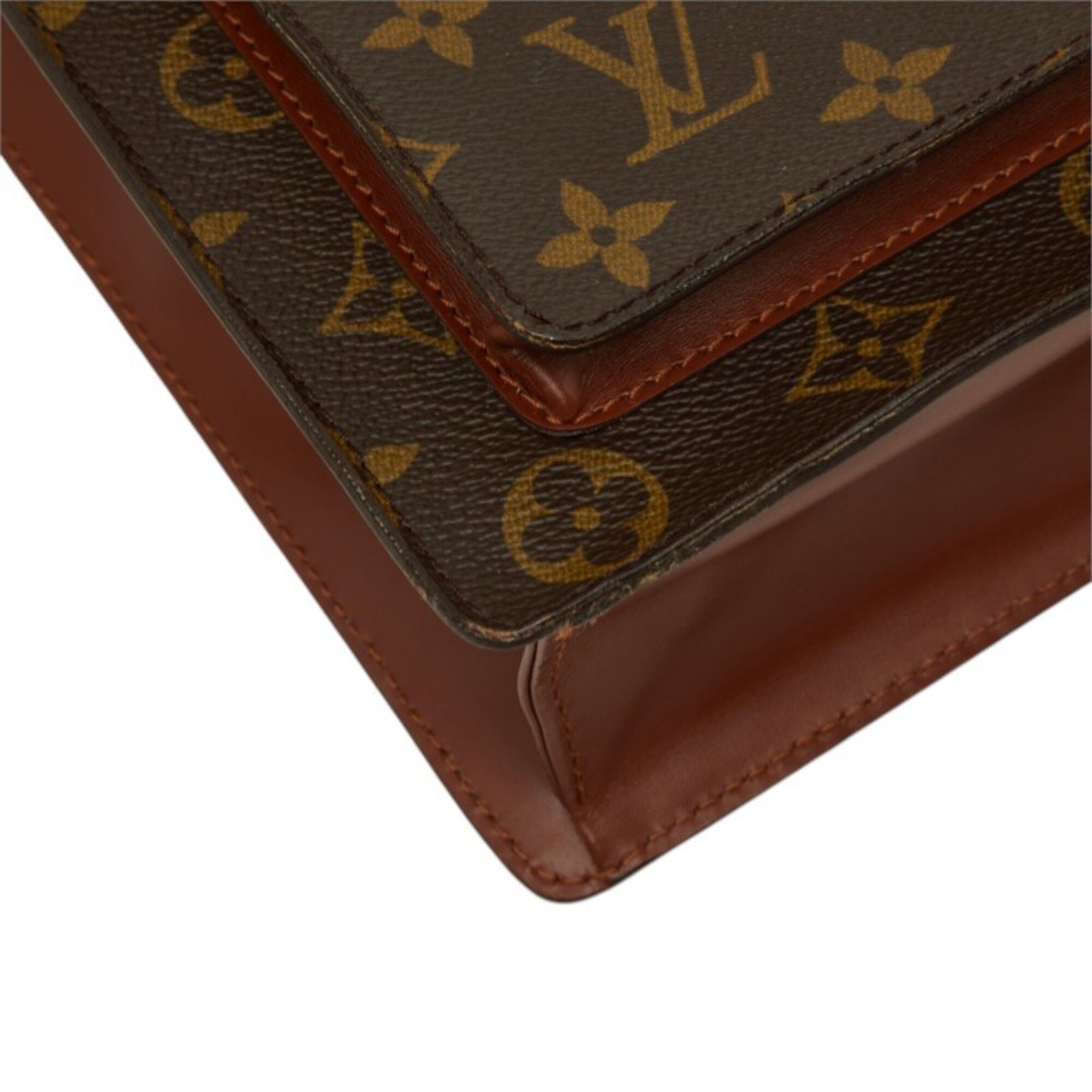 Monogram Pvc Leather Handbag Shoulder Bag (Pre-Owned) - Louis Vuitton - Modalova