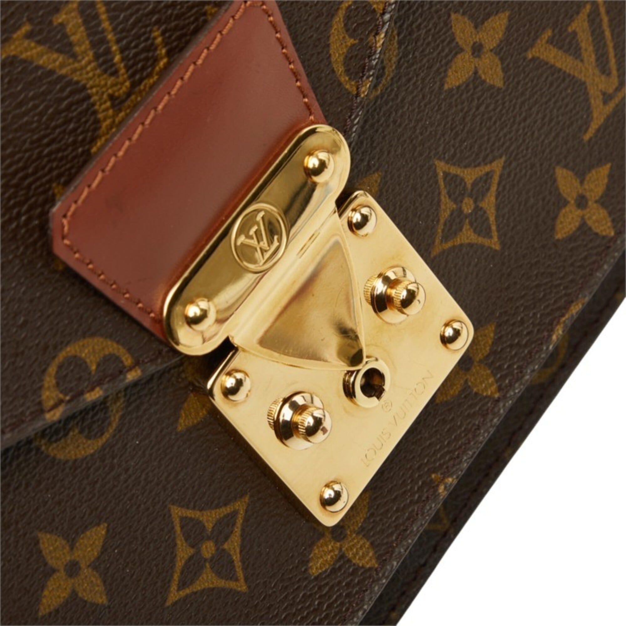 Monogram Pvc Leather Handbag Shoulder Bag (Pre-Owned) - Louis Vuitton - Modalova