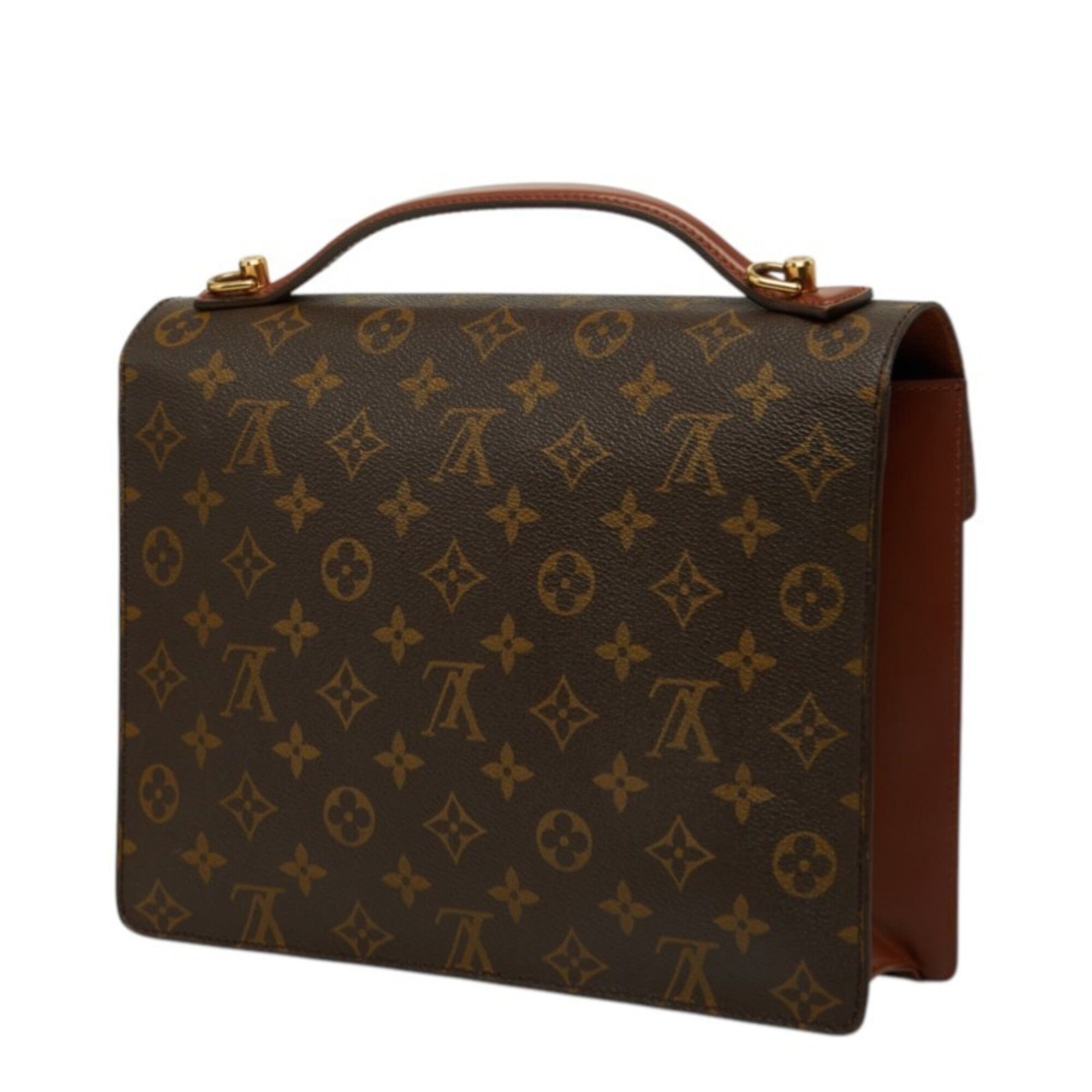 Monogram Pvc Leather Handbag Shoulder Bag (Pre-Owned) - Louis Vuitton - Modalova