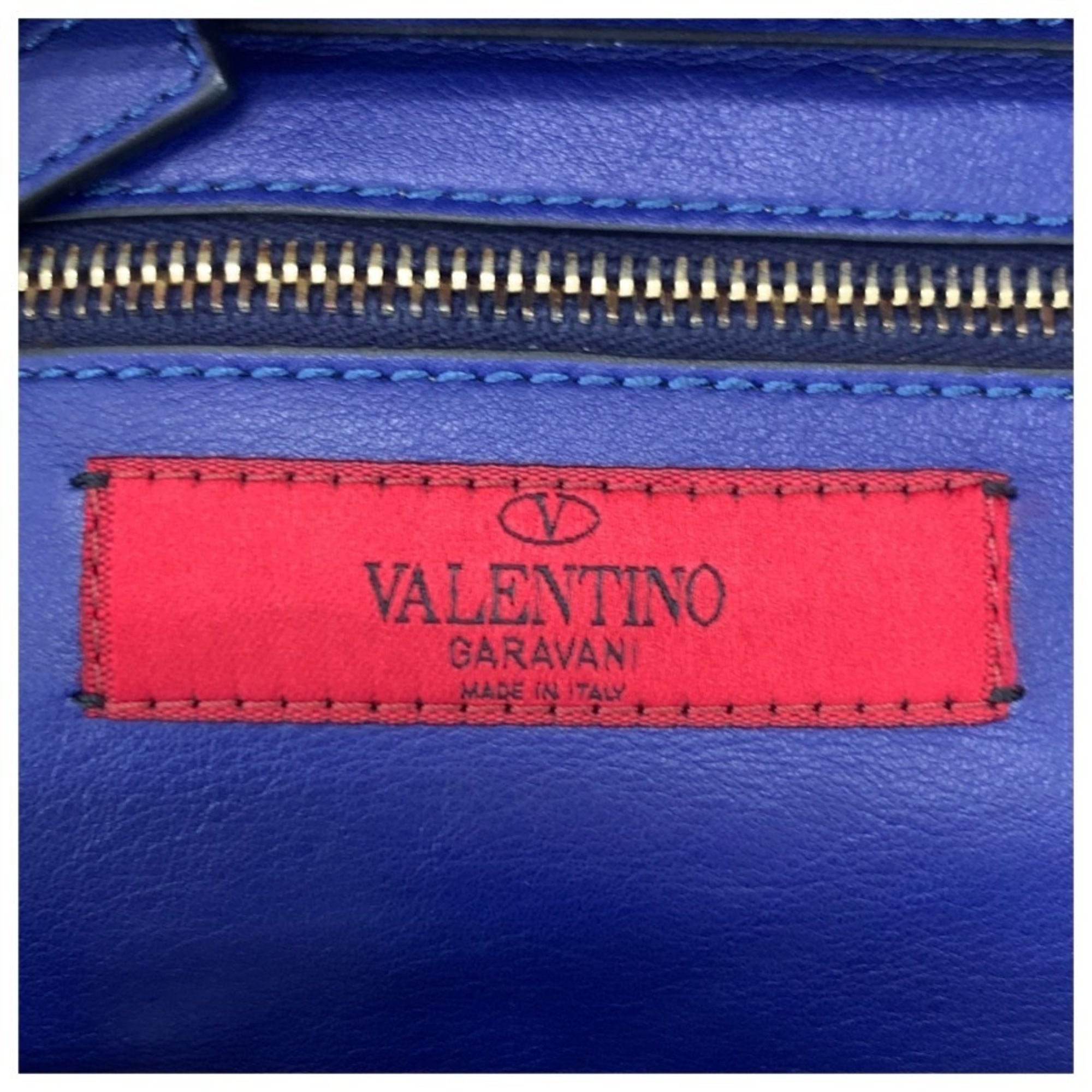 Leather Shoulder Bag Tote Bag (Pre-Owned) - Valentino - Modalova
