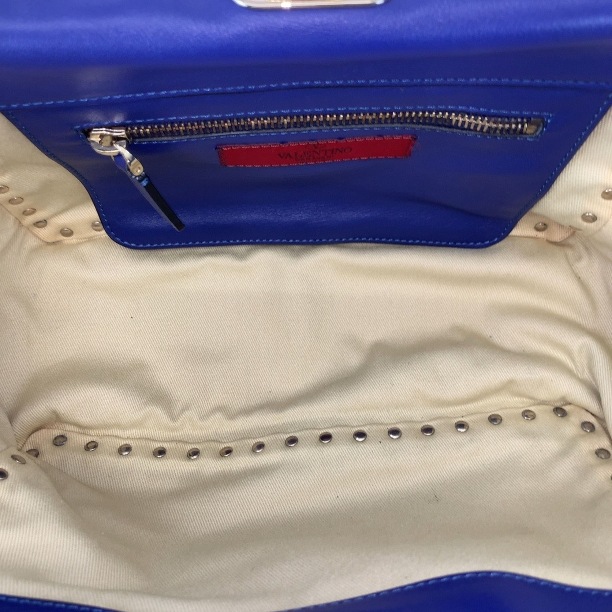 Leather Shoulder Bag Tote Bag (Pre-Owned) - Valentino - Modalova
