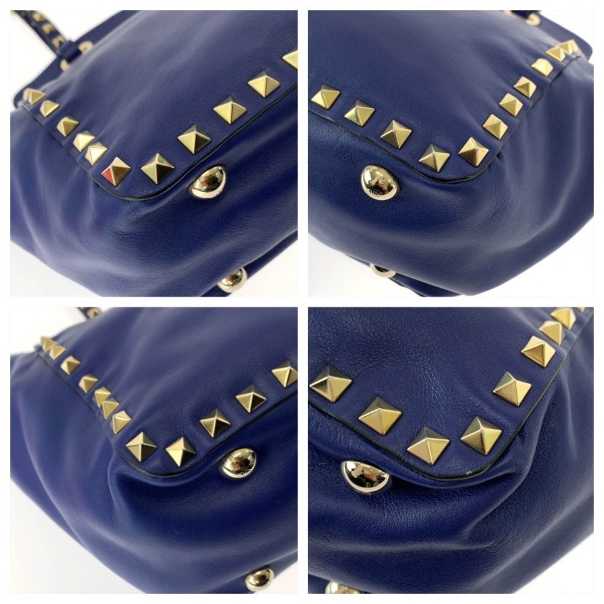 Leather Shoulder Bag Tote Bag (Pre-Owned) - Valentino - Modalova
