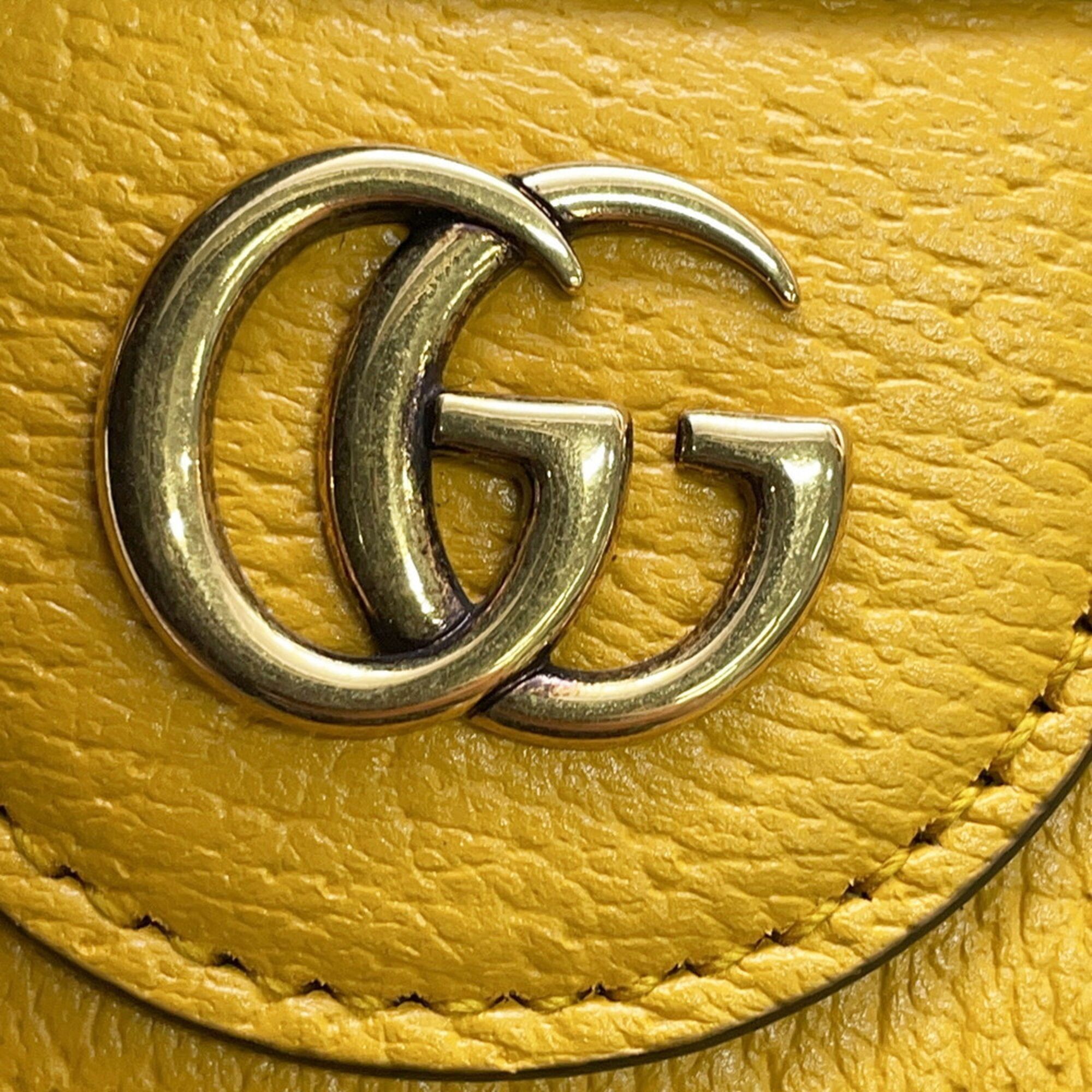 Leather Handbag (Pre-Owned) - Gucci - Modalova