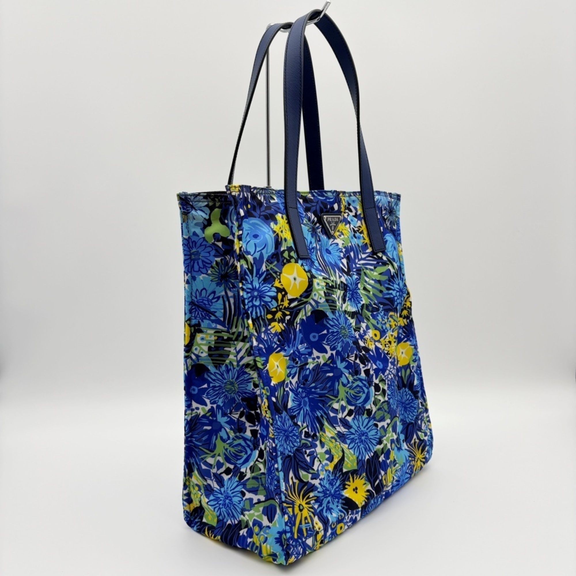 Nylon Leather Tote Bag (Pre-Owned) - Prada - Modalova