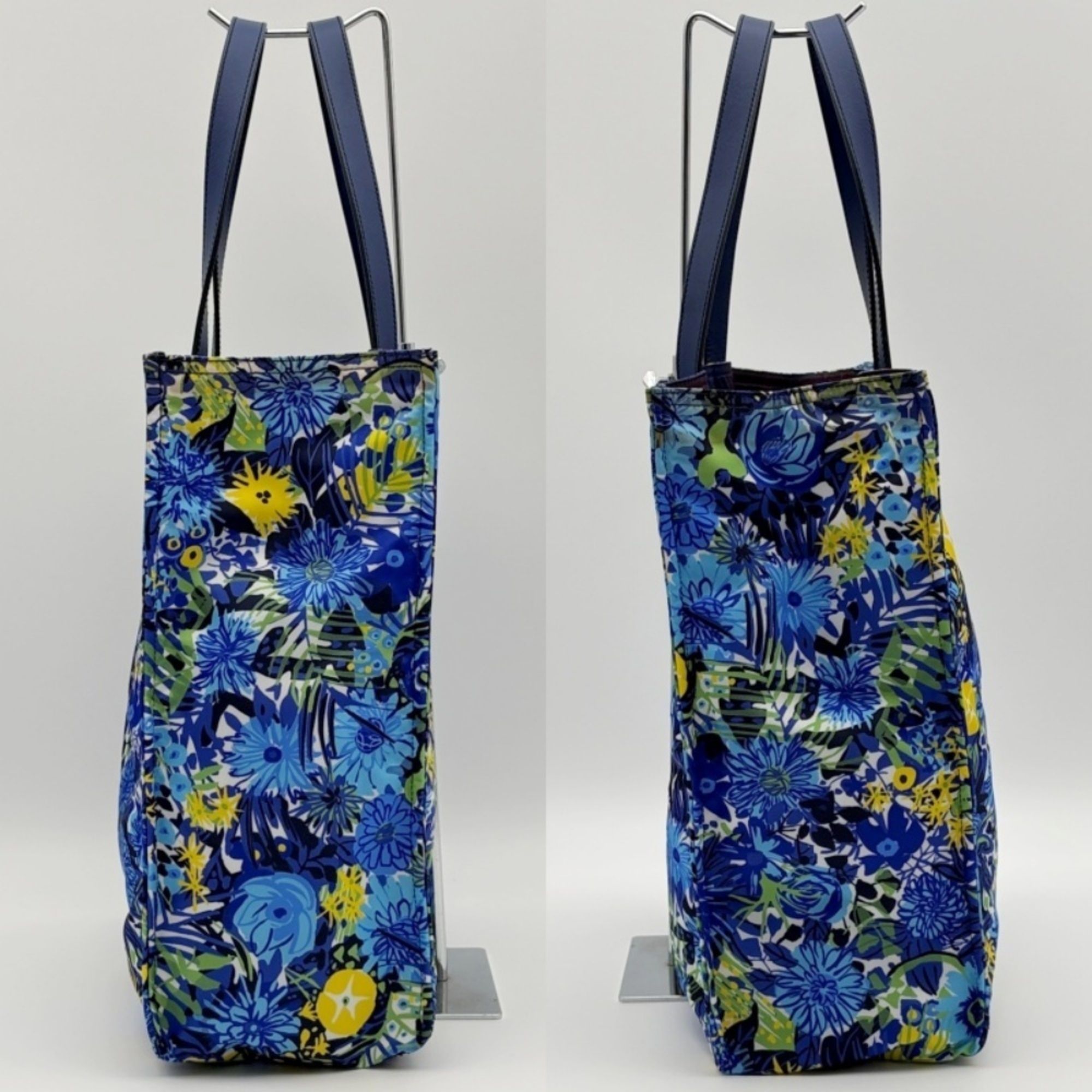 Nylon Leather Tote Bag (Pre-Owned) - Prada - Modalova